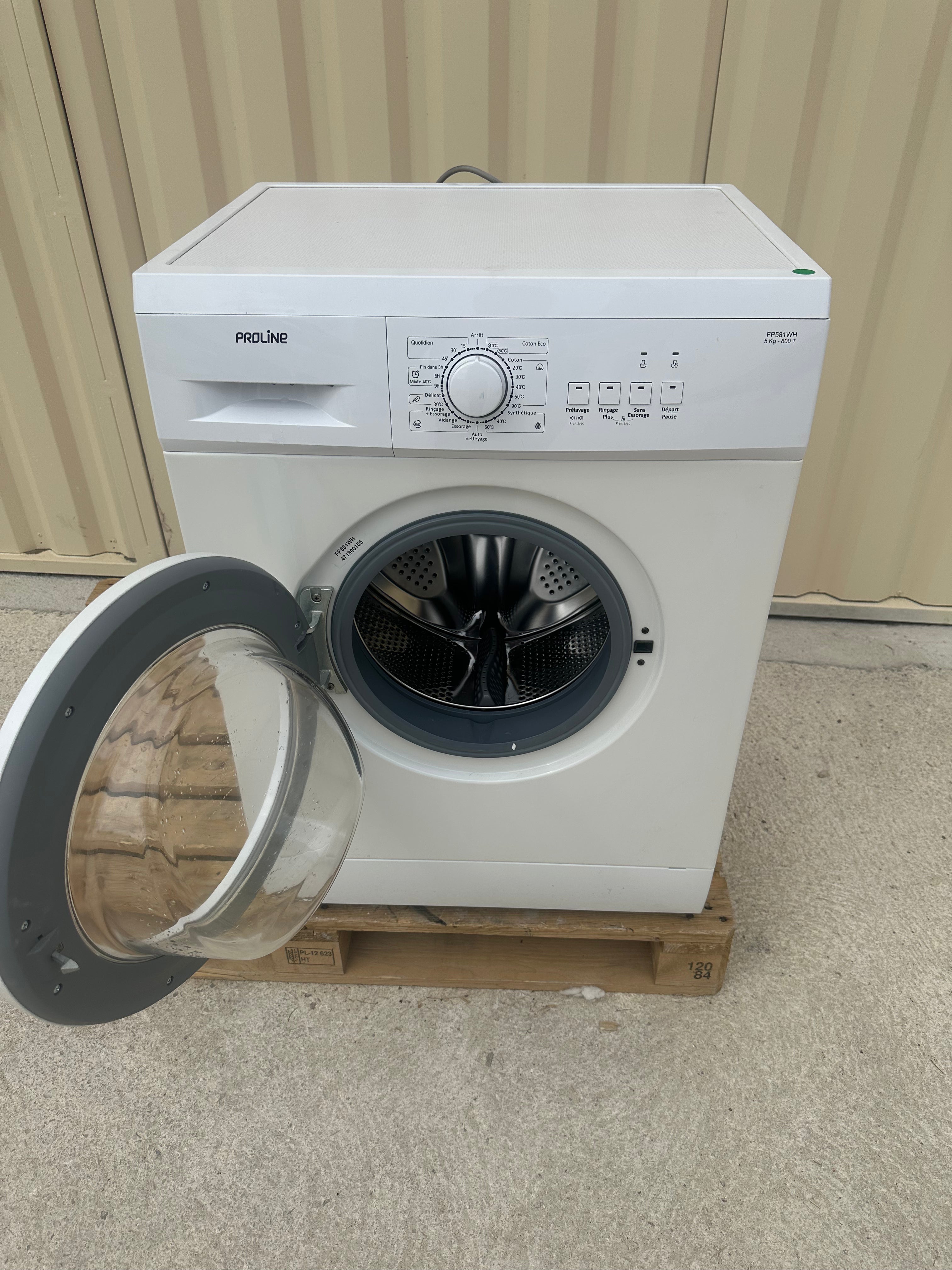 Lave-Linge PROLINE 5 Kg GARANTIE 1 AN