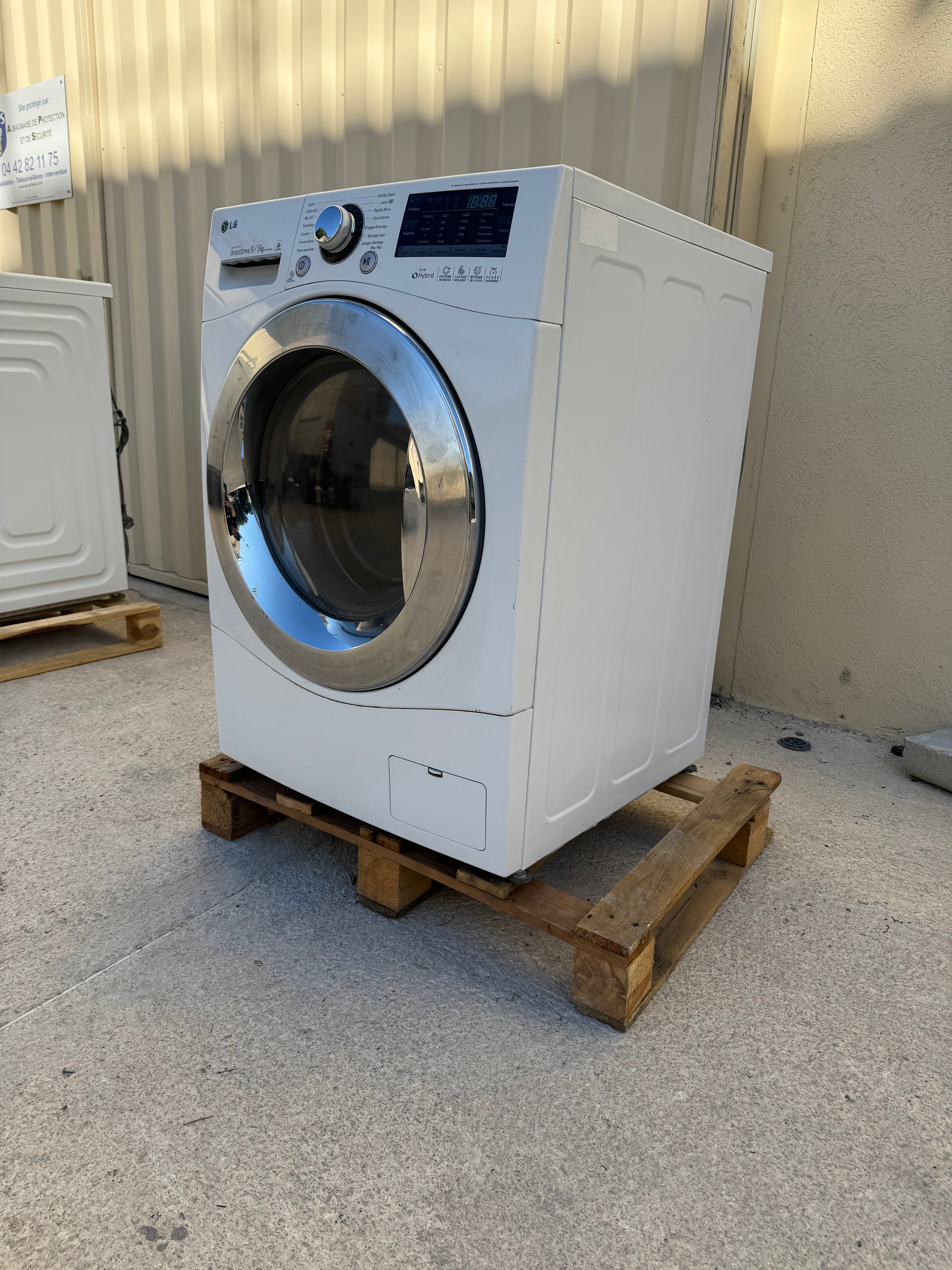 Lave-Linge Séchant LG 9 / 6 Kg GARANTIE 1 AN