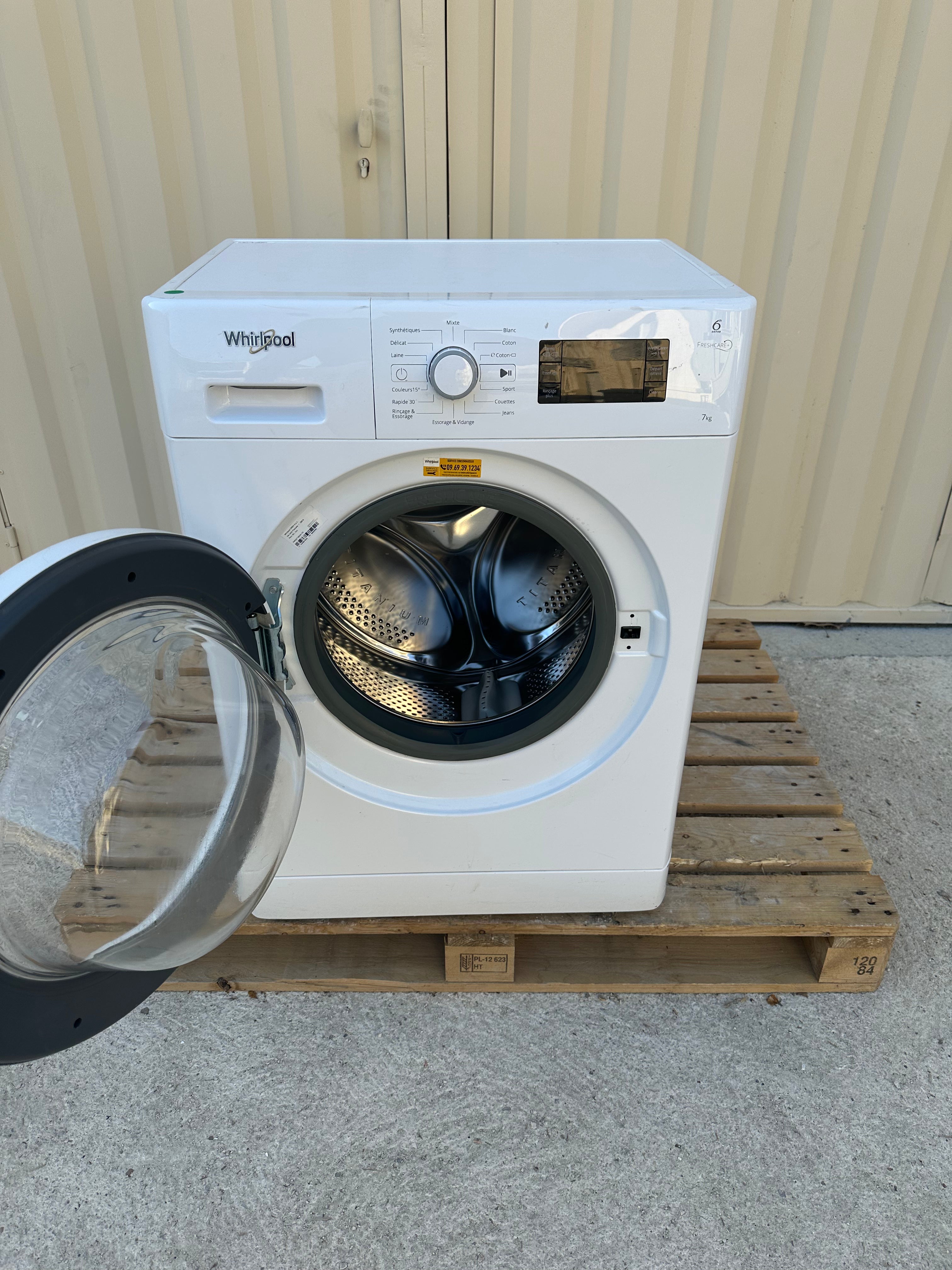 Lave-Linge WHIRLPOOL 7 Kg GARANTIE 1 AN
