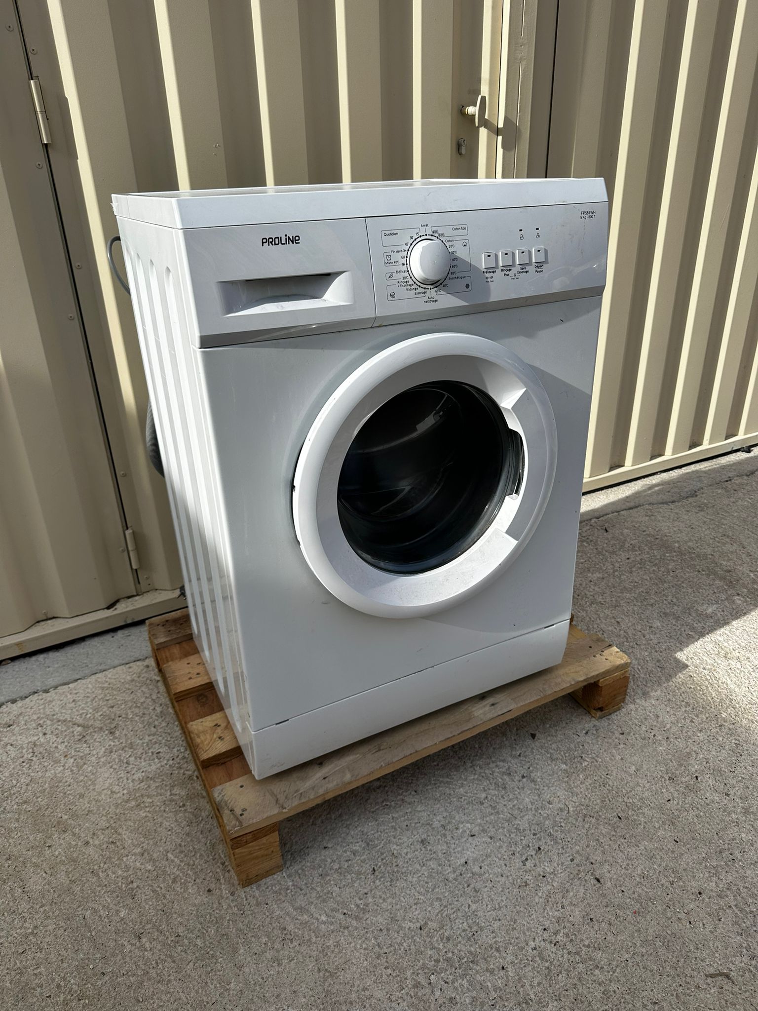 Lave-Linge PROLINE 5 Kg GARANTIE 1 AN
