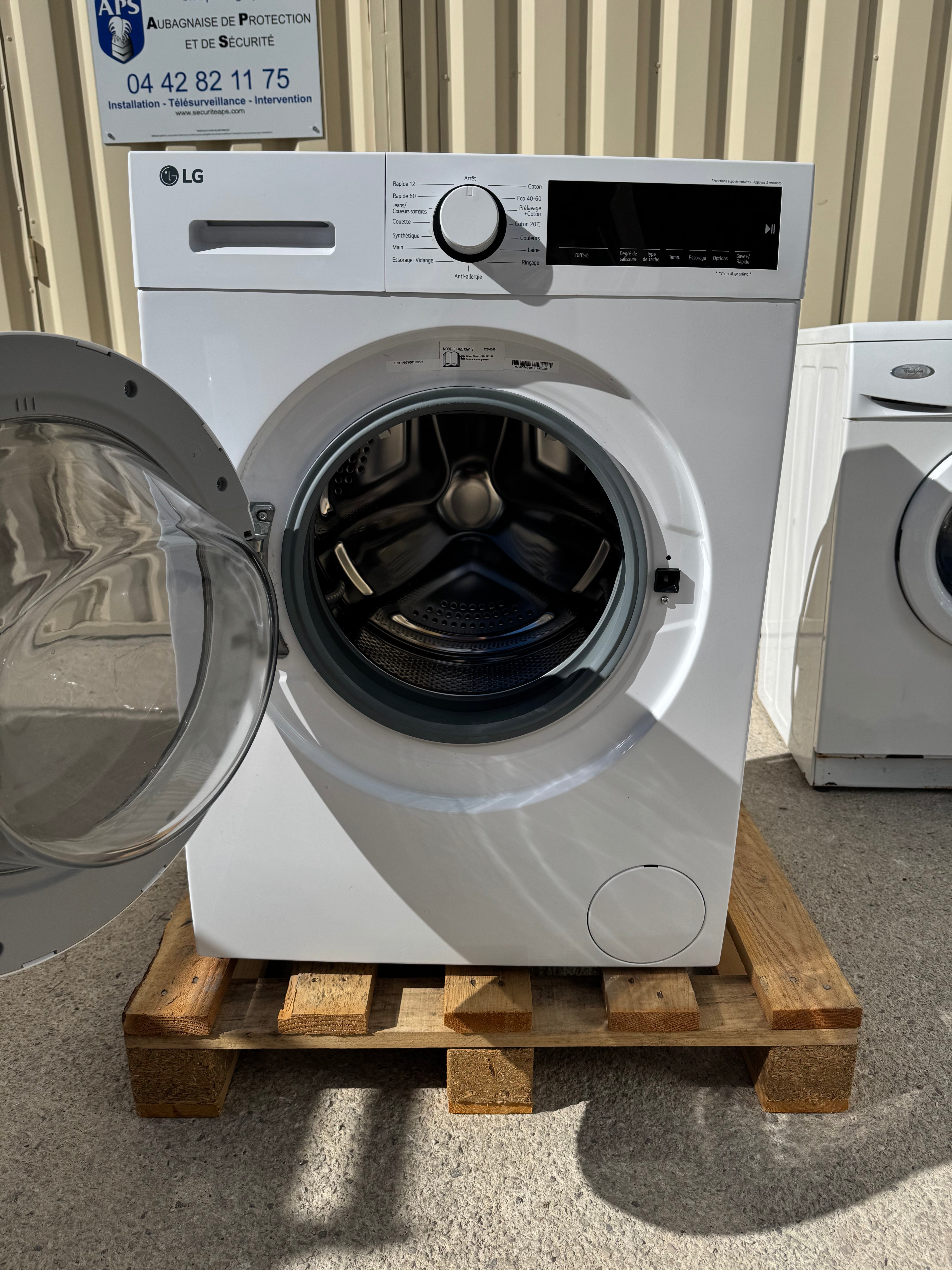 Lave-Linge LG 8 Kg GARANTIE 1 AN