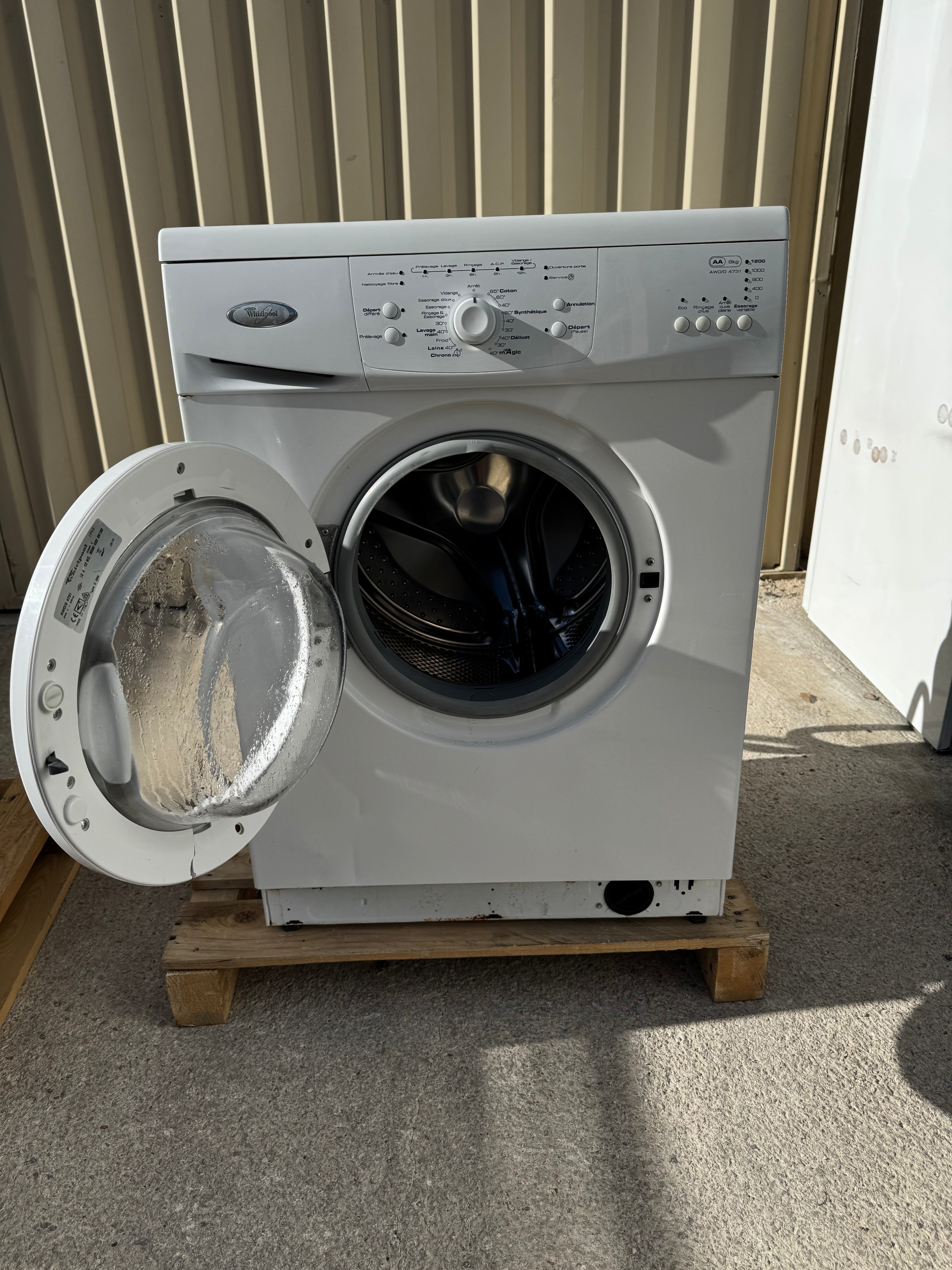 Lave-Linge WHIRLPOOL 6 Kg GARANTIE 1 AN
