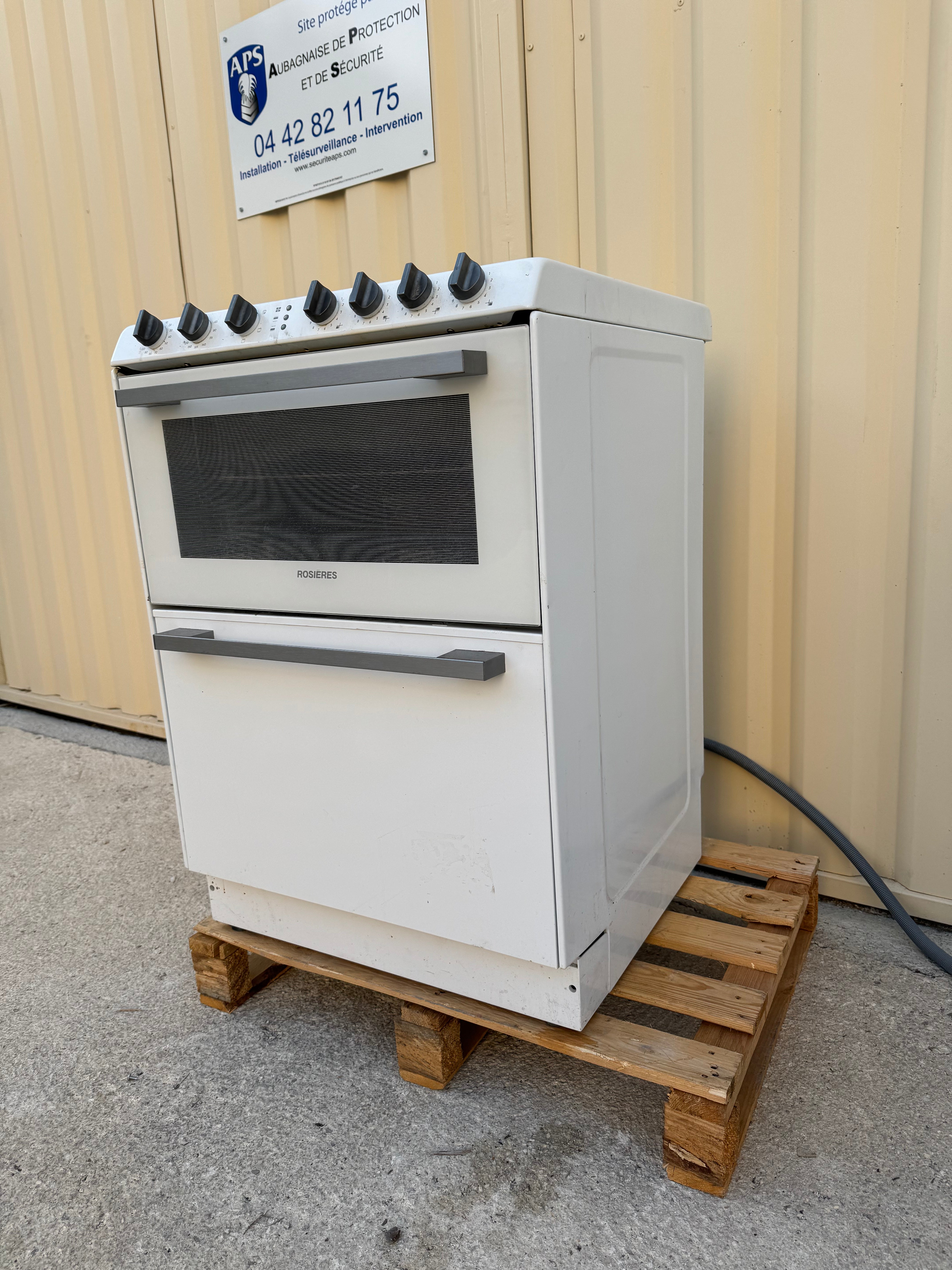 Cuisinière Combiné ROSIÈRES Avec Four et Mini Lave-Vaisselle GARANTIE 1 AN