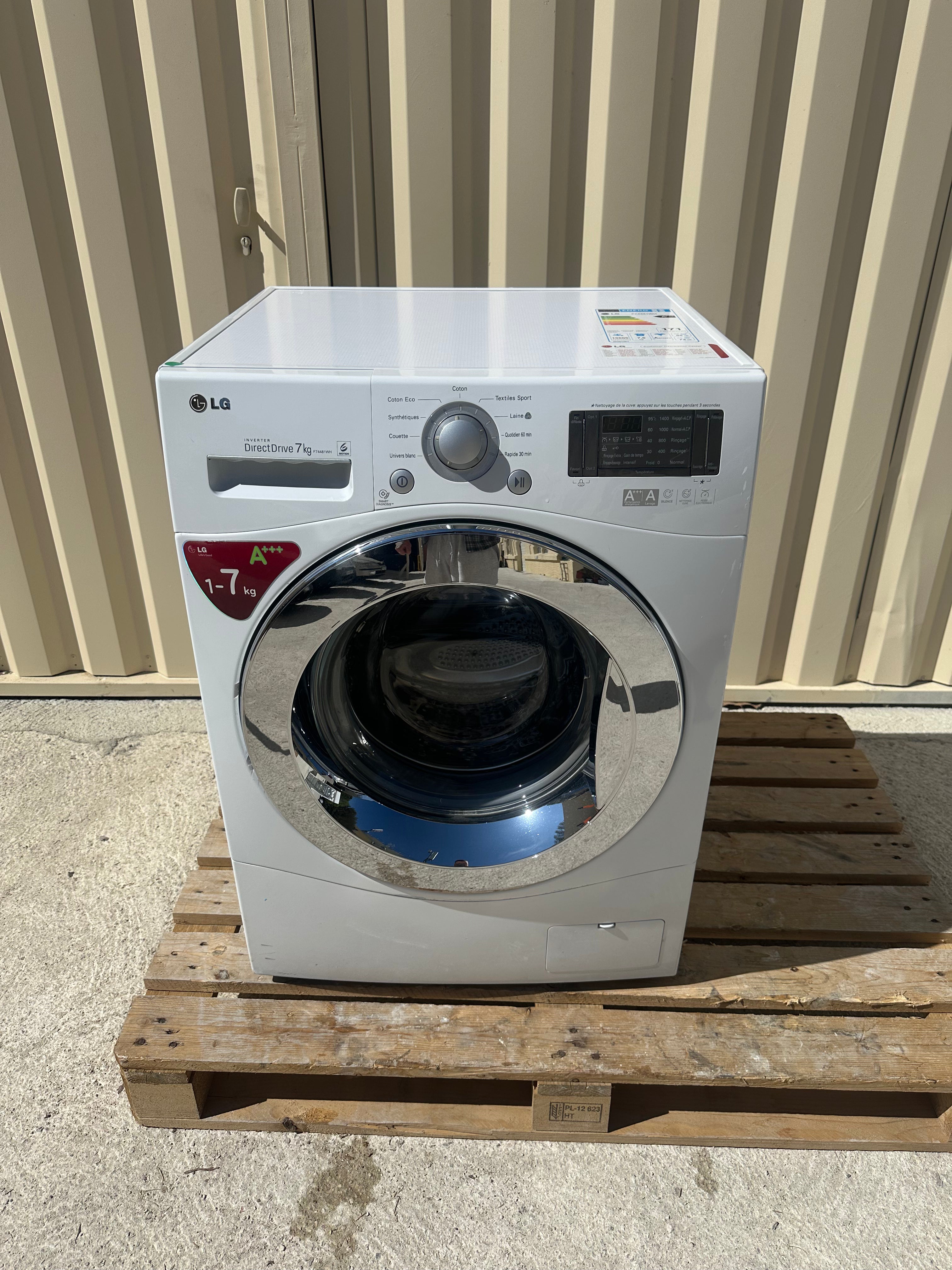 Lave-Linge LG 7 Kg DirectDrive GARANTIE 1 AN