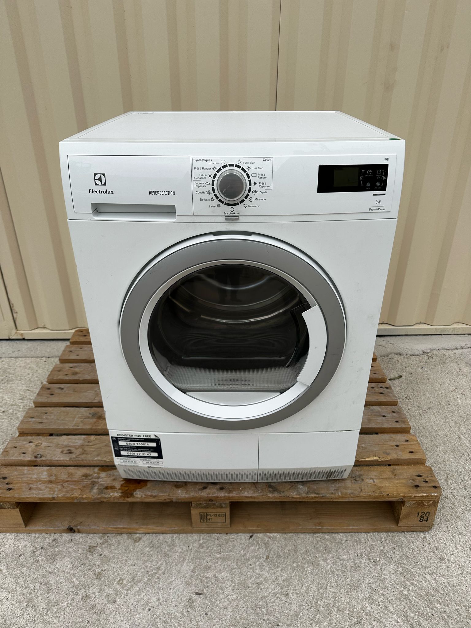 Sèche-Linge ELECTROLUX 8 Kg GARANTIE 1 AN