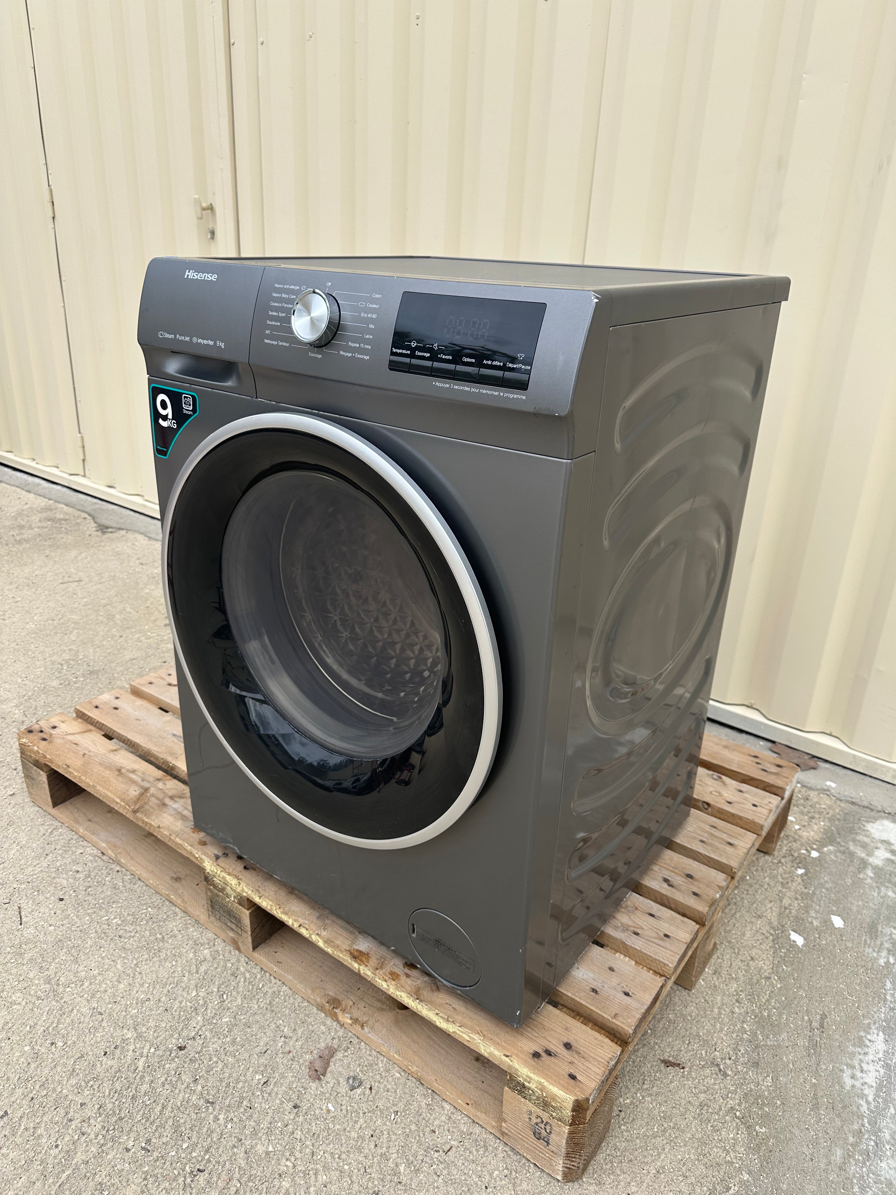 Lave-Linge HISENSE 9 Kg GARANTIE 1 AN