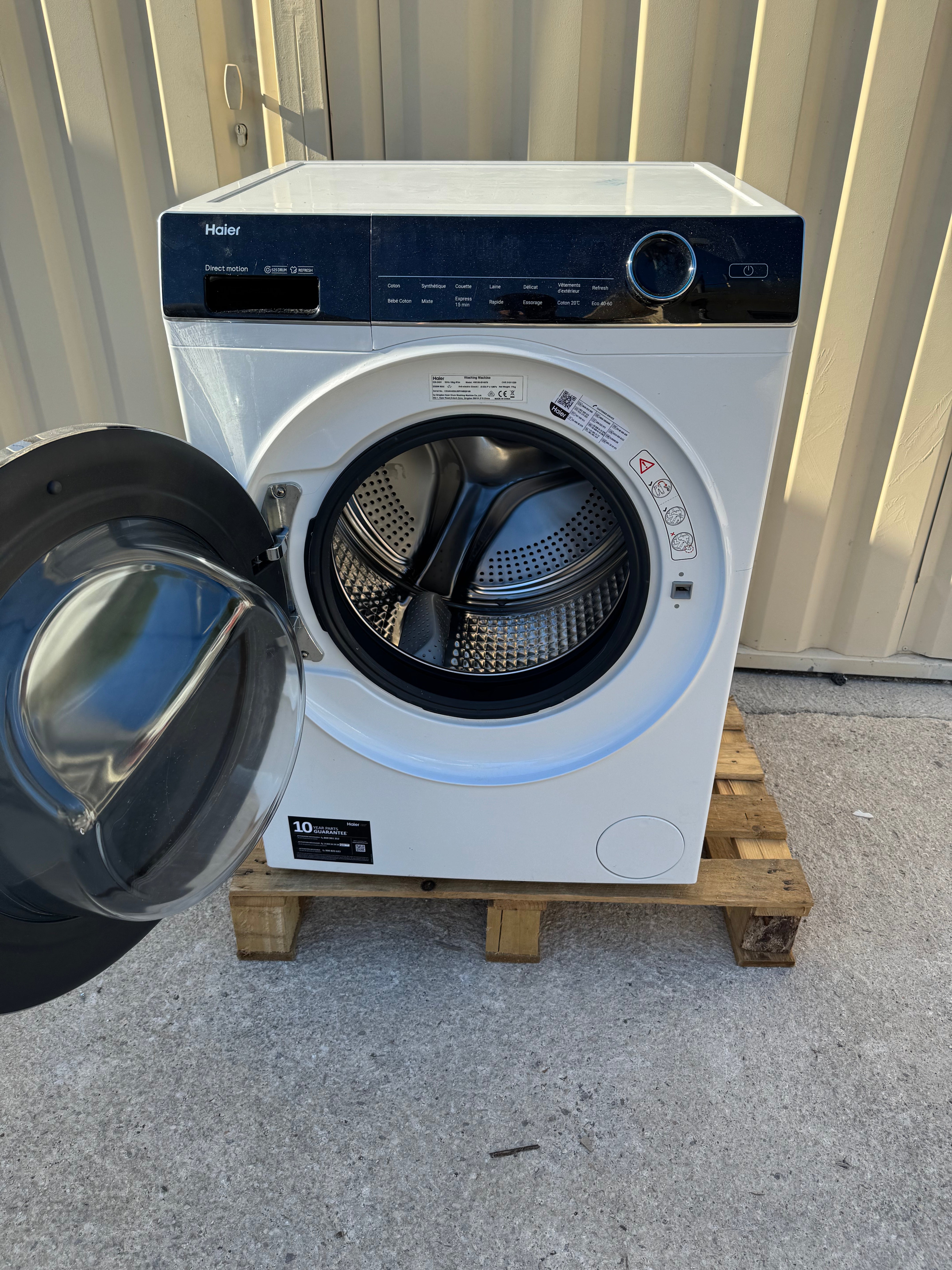 Lave-linge HAIER 10 Kg GARANTIE 1 AN