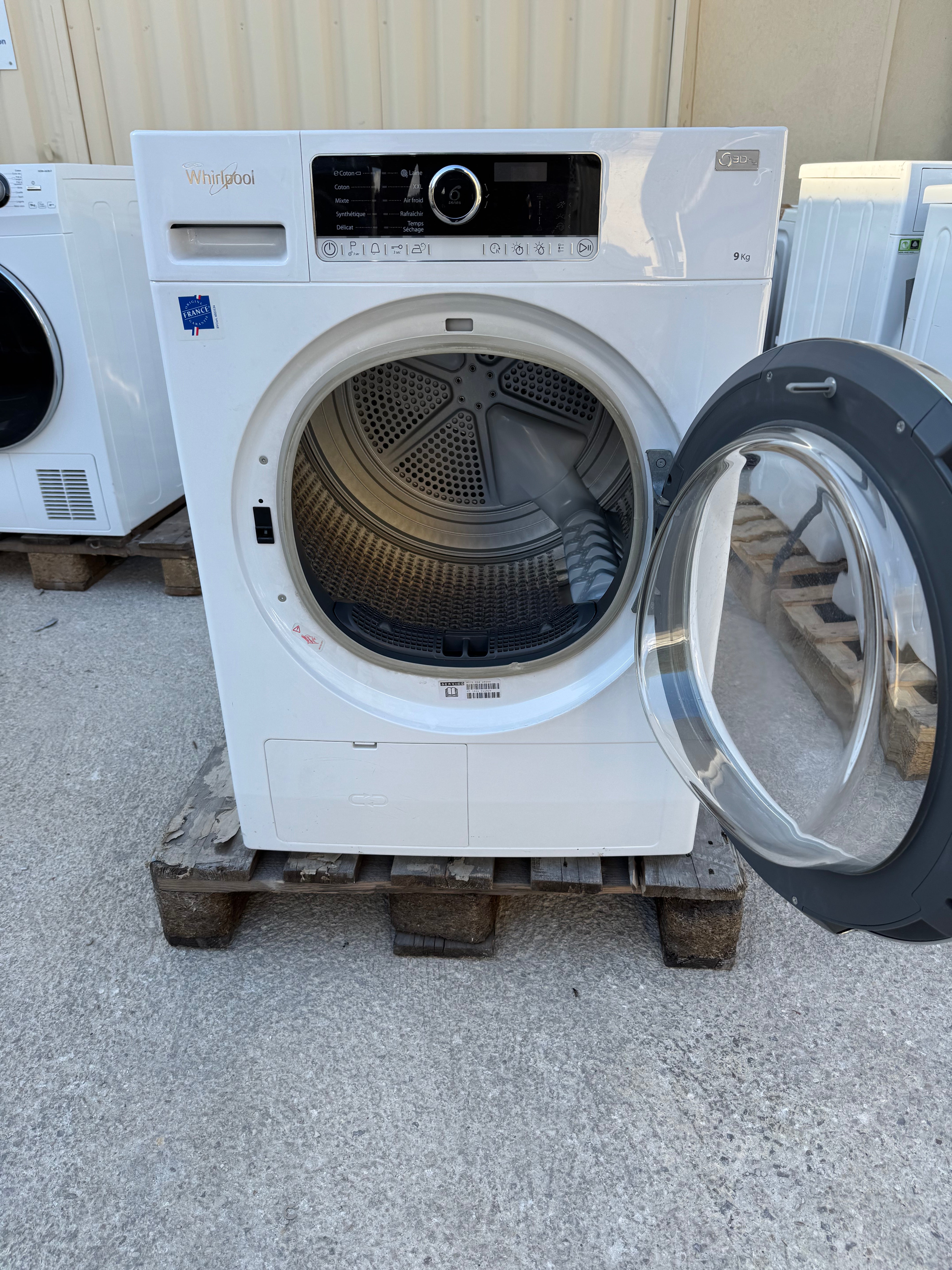 Sèche-Linge WHIRLPOOL 9 Kg Pompe à Chaleur GARANTIE 1 AN