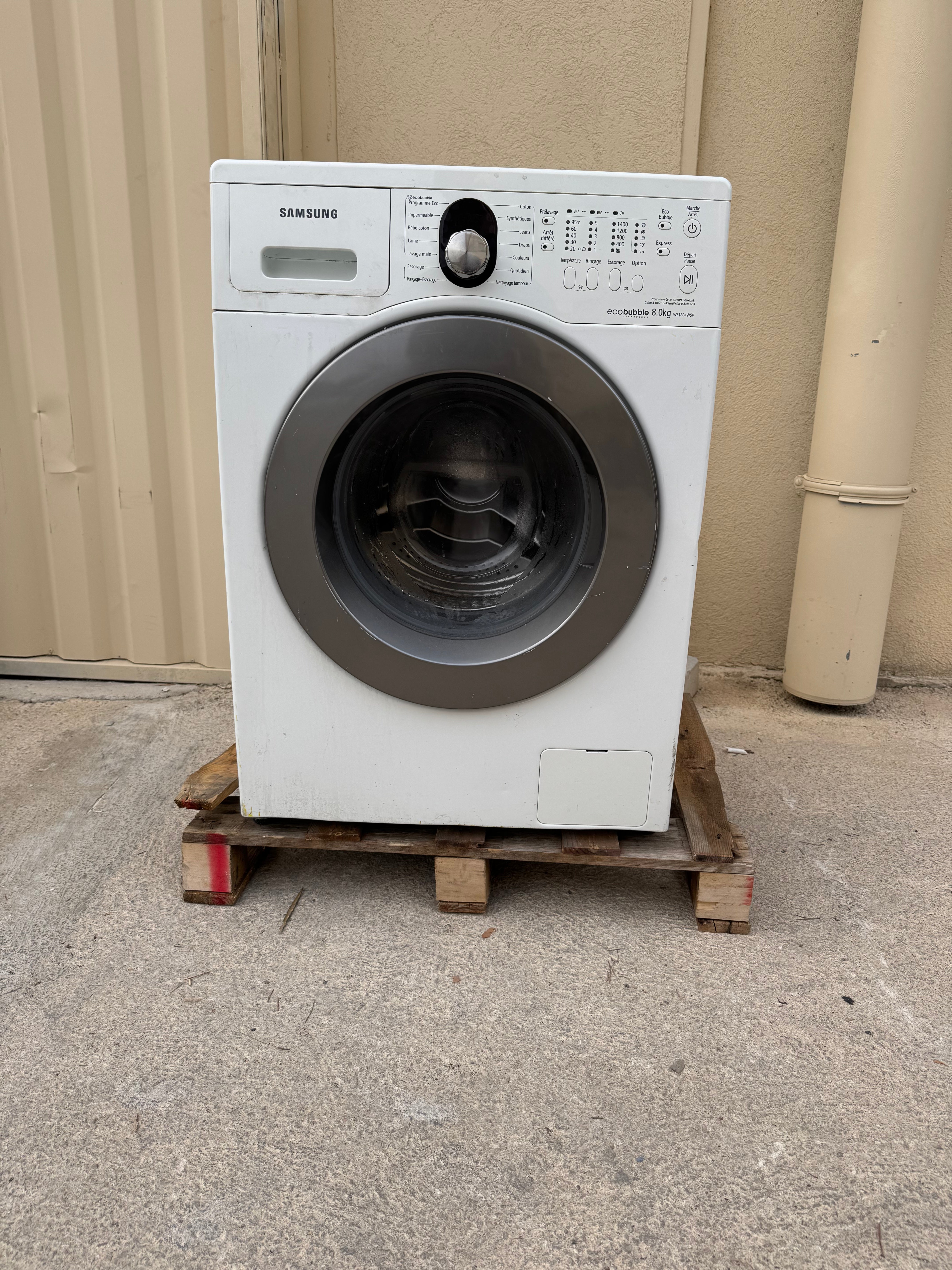 Lave-Linge SAMSUNG 8 Kg GARANTIE 1 AN