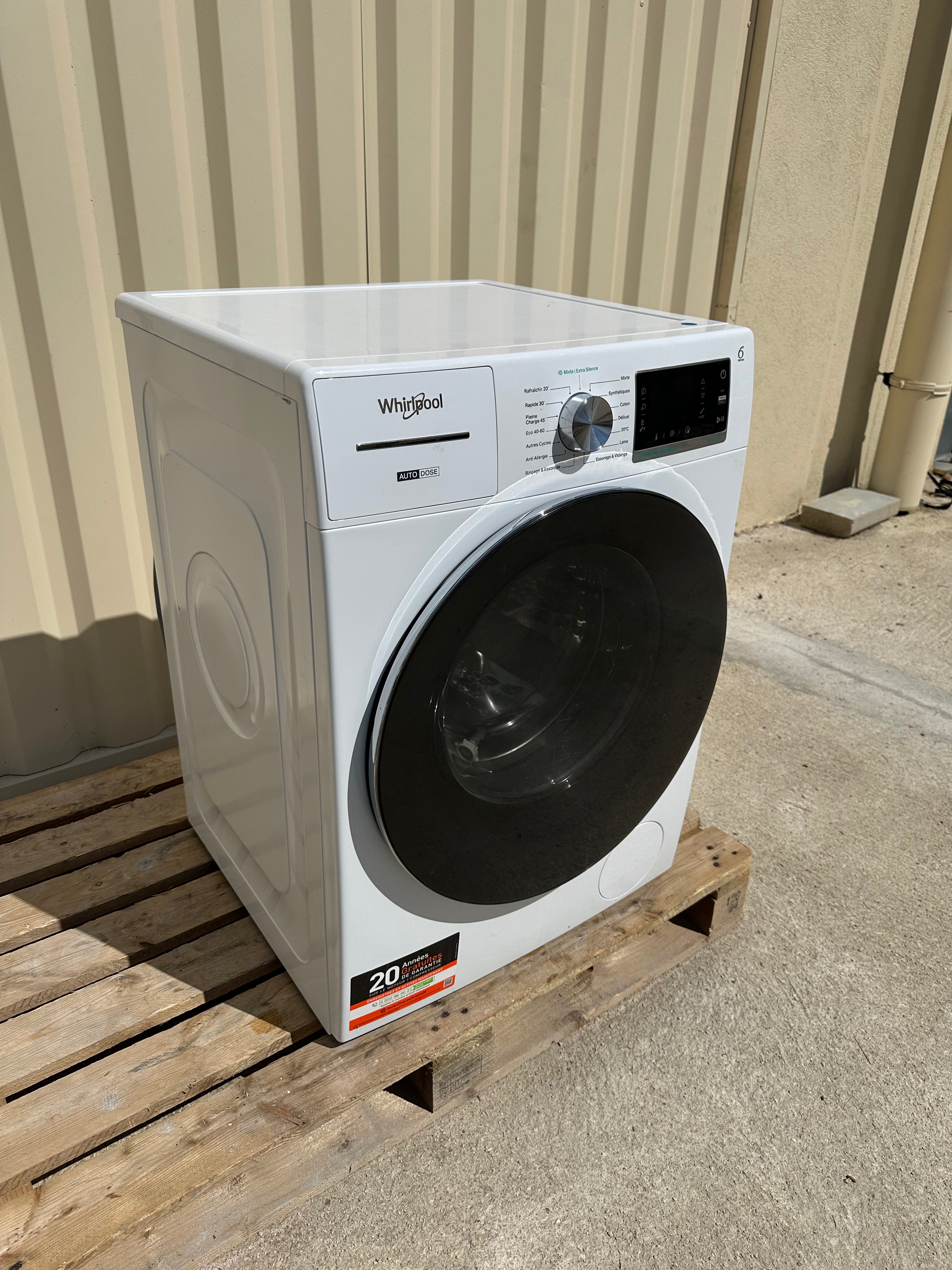 Lave-Linge WHIRLPOOL 9 Kg GARANTIE 2 ANS