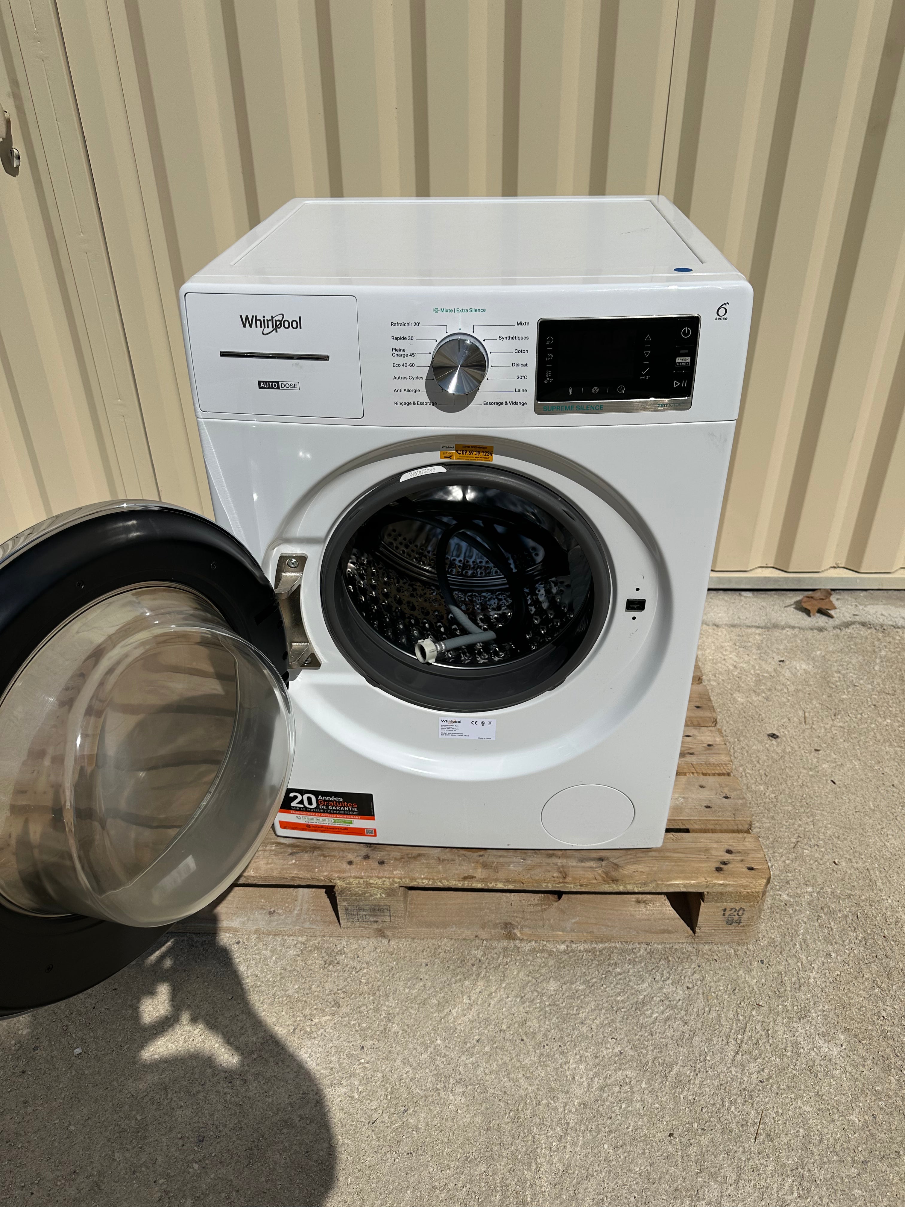Lave-Linge WHIRLPOOL 9 Kg GARANTIE 2 ANS
