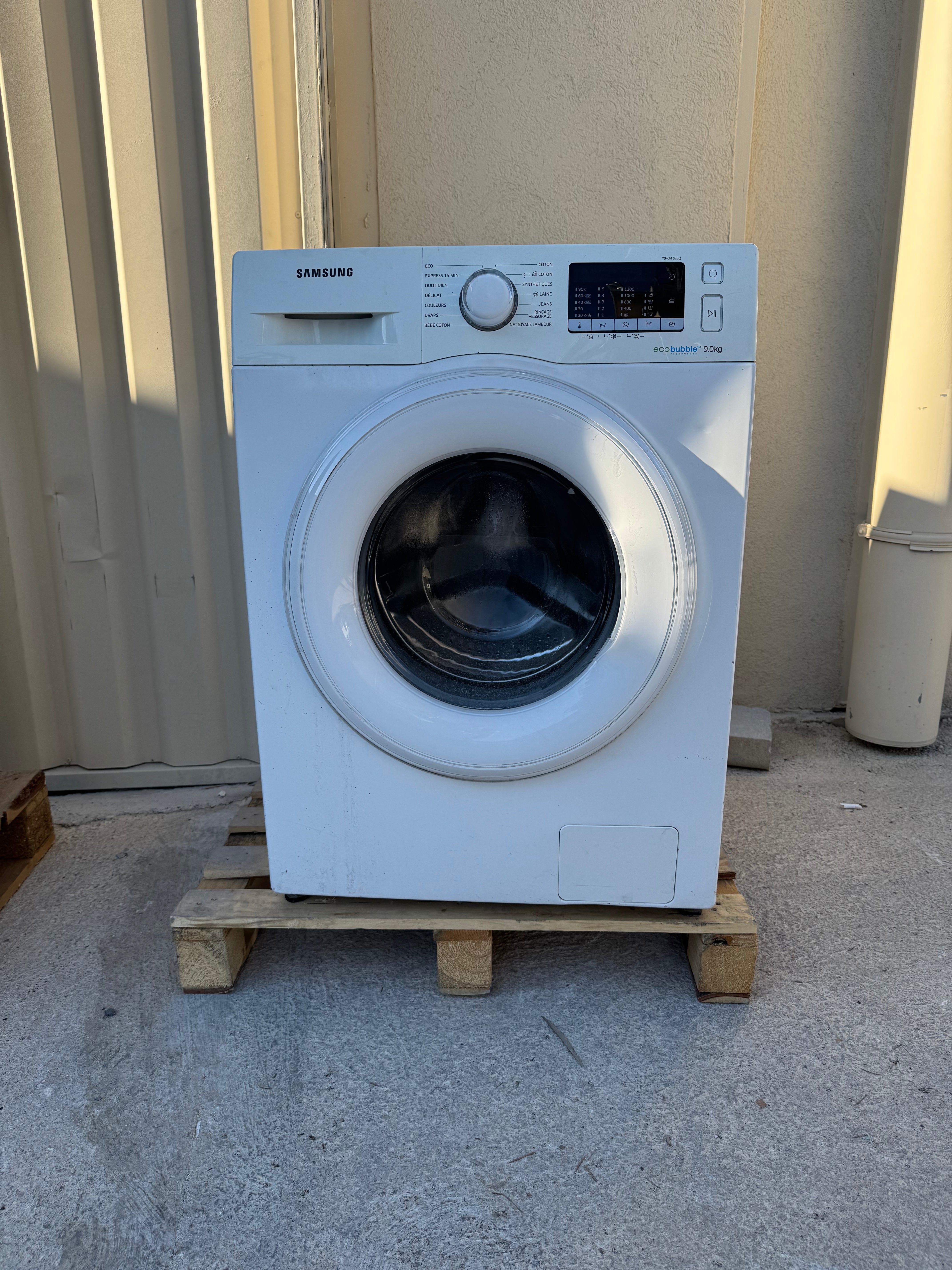 Lave-Linge SAMSUNG 9 Kg GARANTIE 1 AN