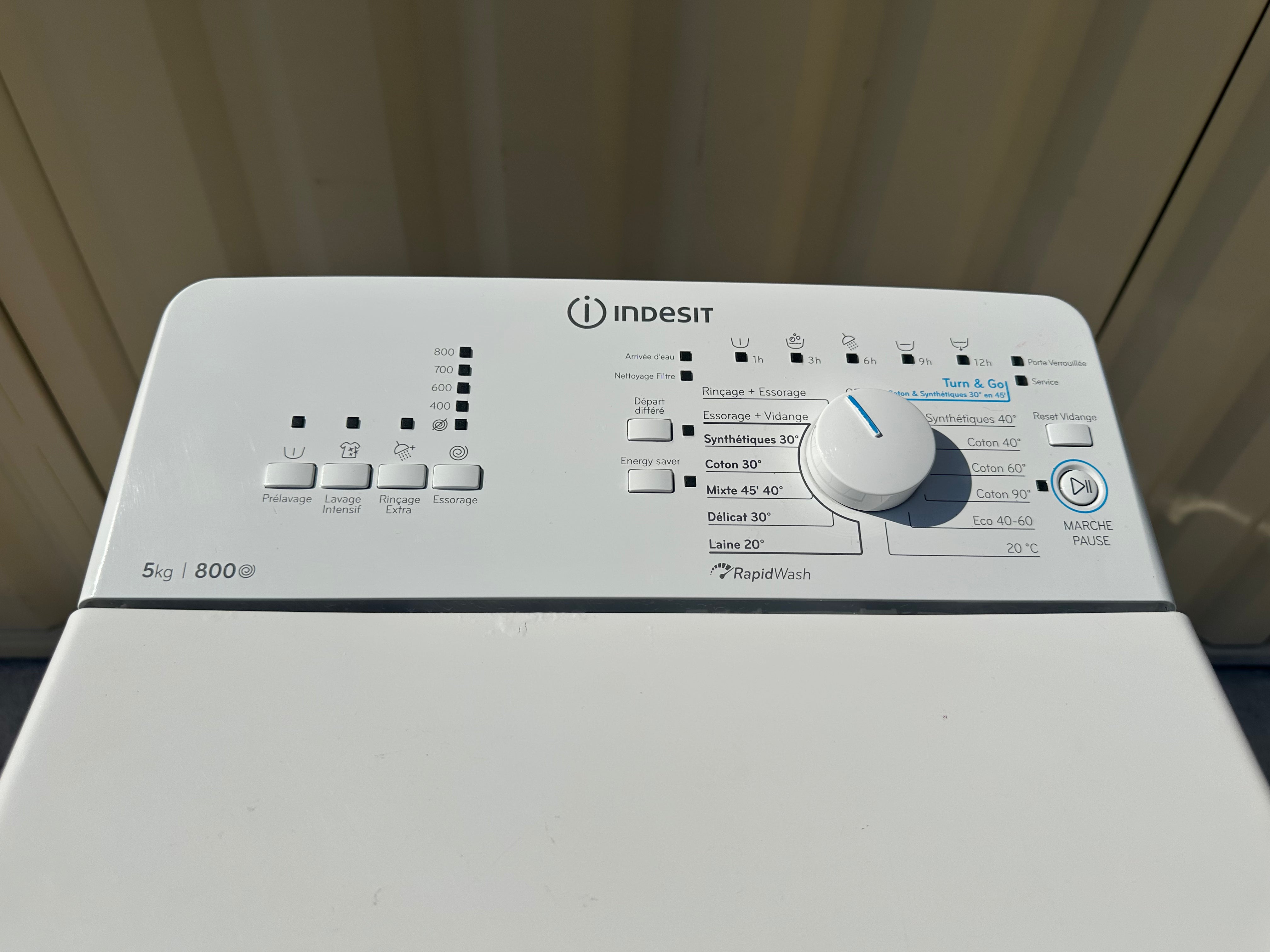 Lave-Linge Top INDESIT 5 Kg GARANTIE 1 AN