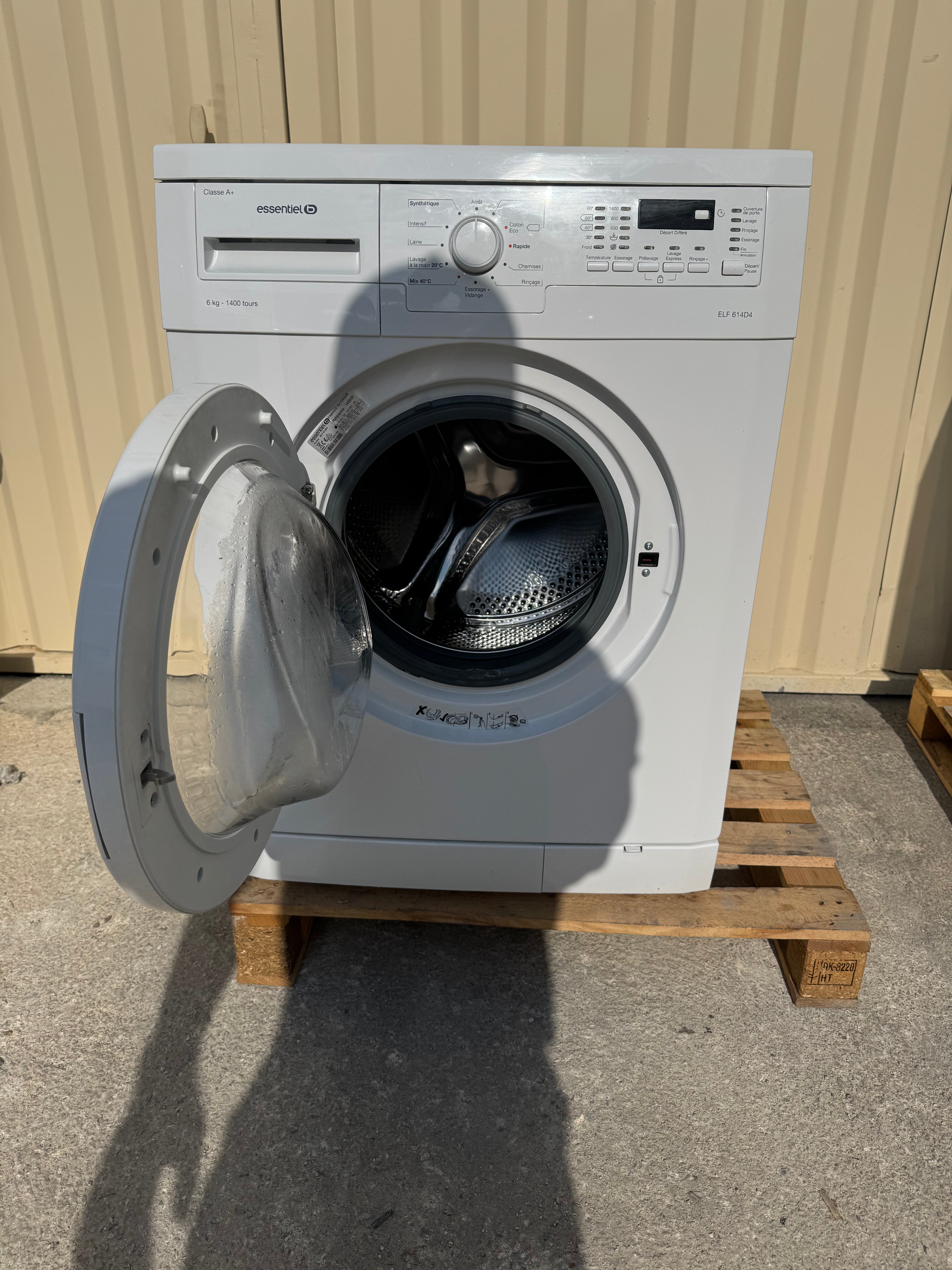 Lave-Linge ESSENTIEL B 6 Kg GARANTIE 1 AN