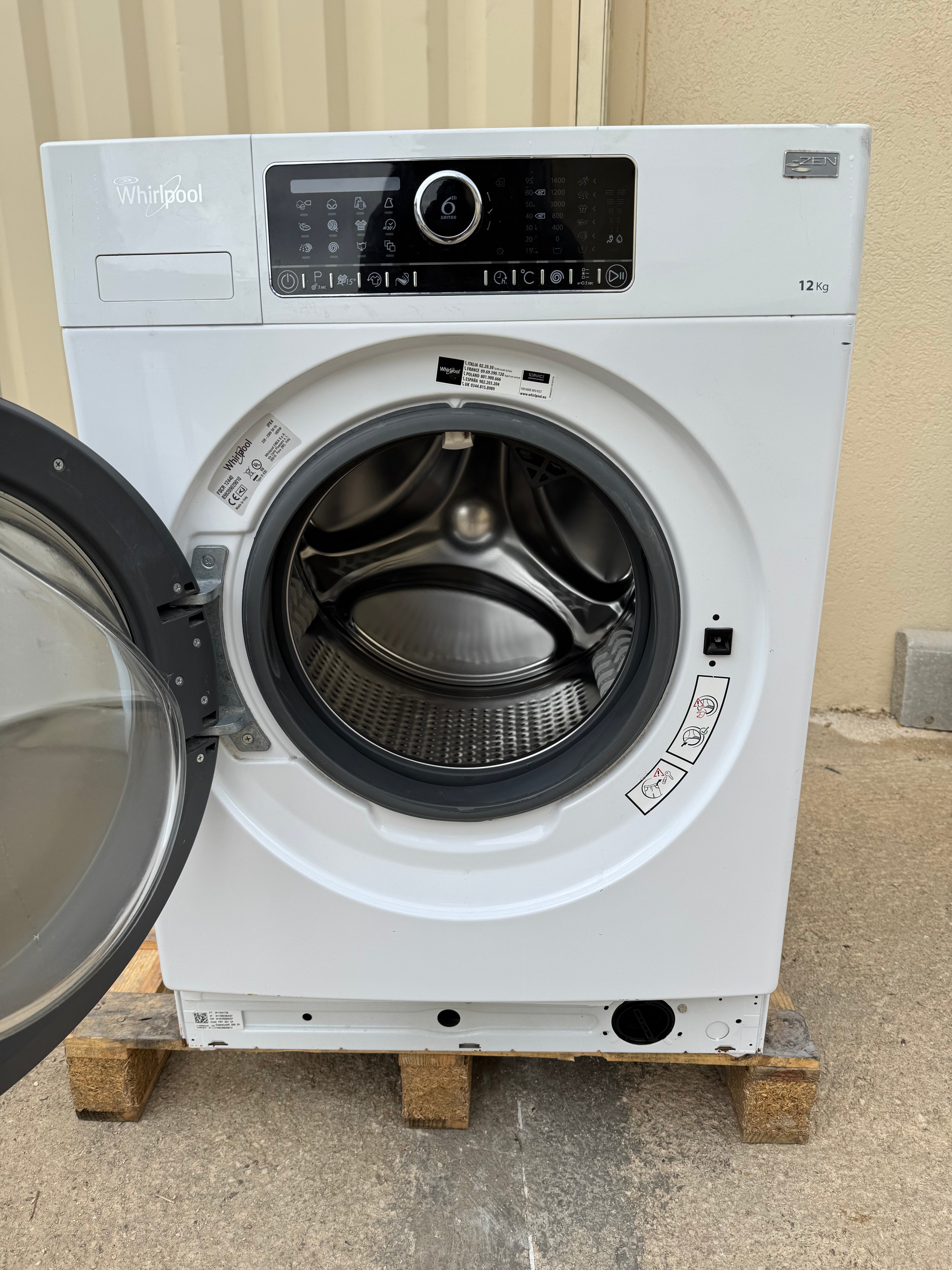 Lave-Linge WHIRLPOOL 12 Kg GARANTIE 1 AN