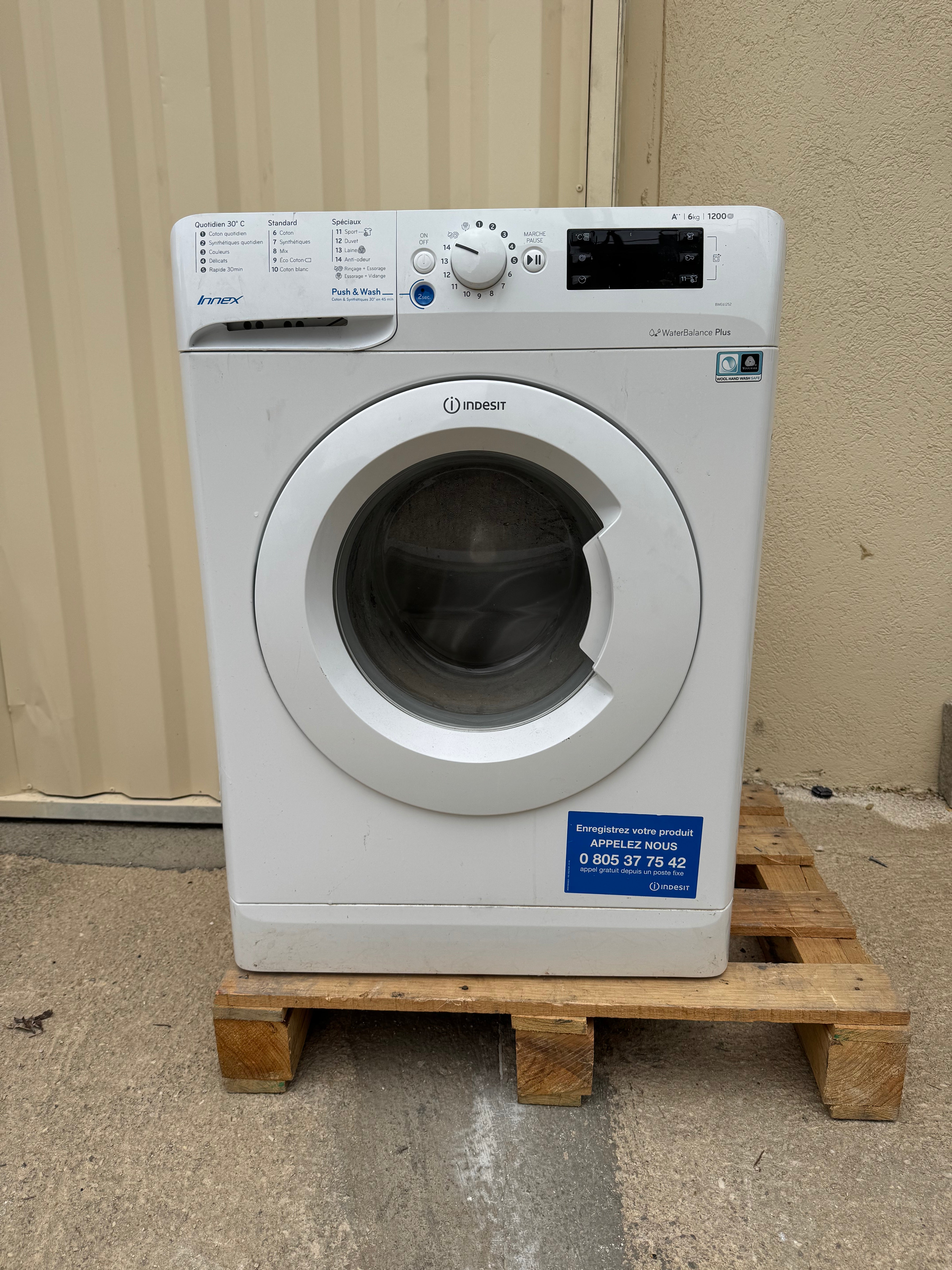 Lave-Linge INDESIT 6 Kg GARANTIE 1 AN