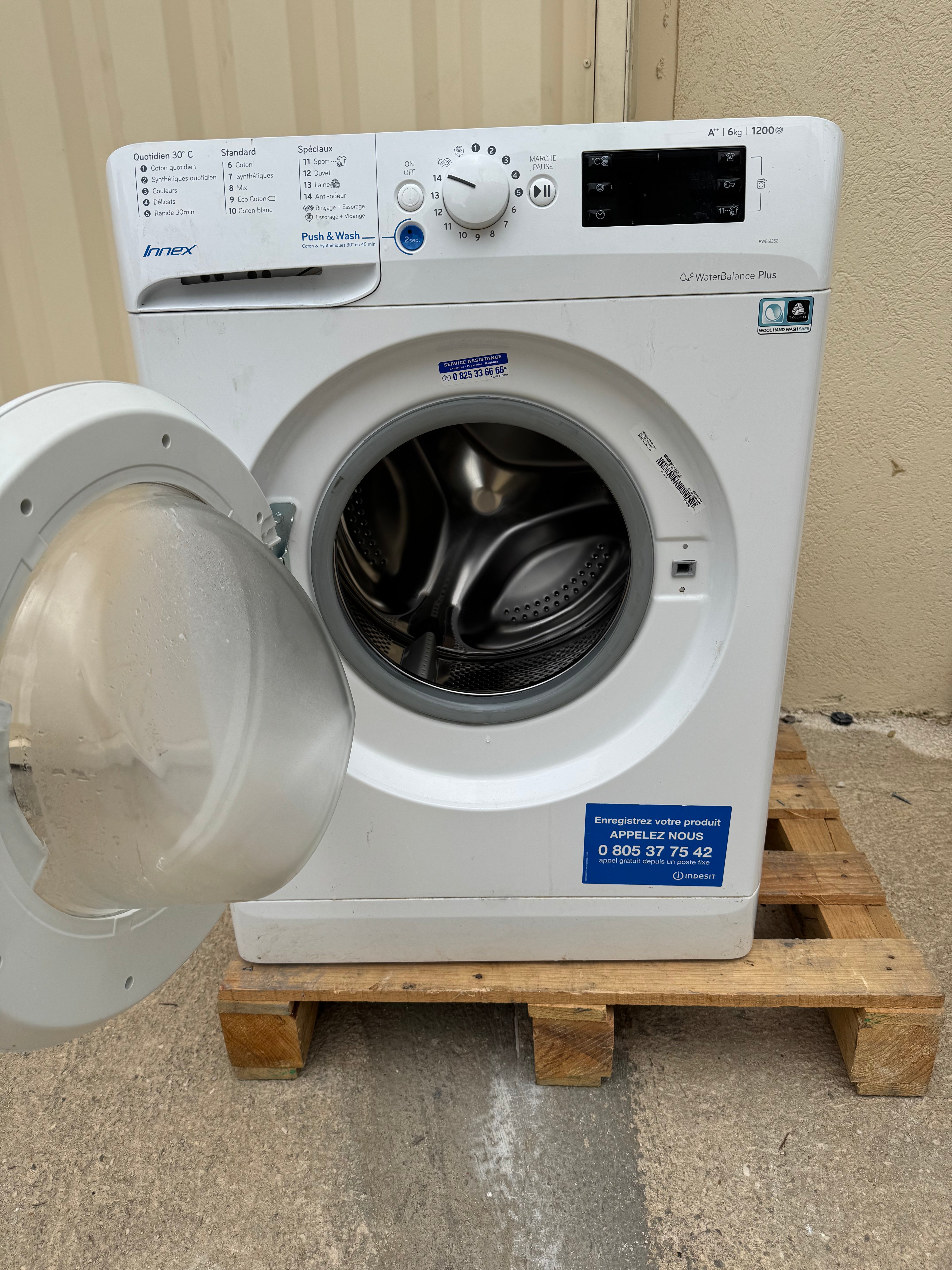 Lave-Linge INDESIT 6 Kg GARANTIE 1 AN