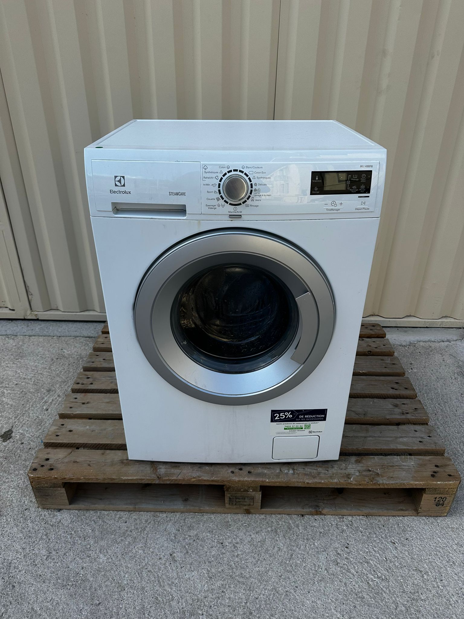 Lave-Linge ELECTROLUX 8 Kg GARANTIE 1 AN