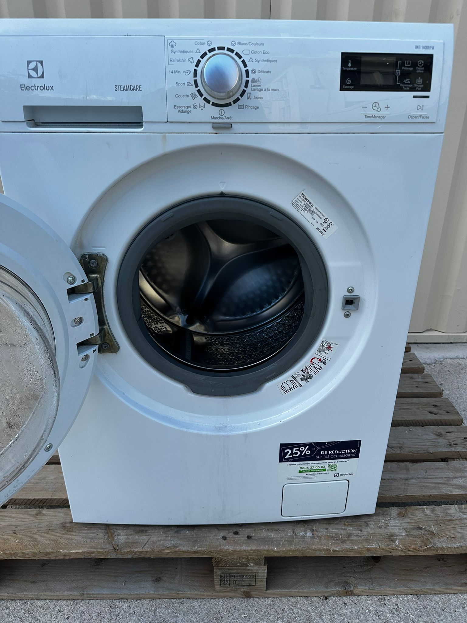 Lave-Linge ELECTROLUX 8 Kg GARANTIE 1 AN