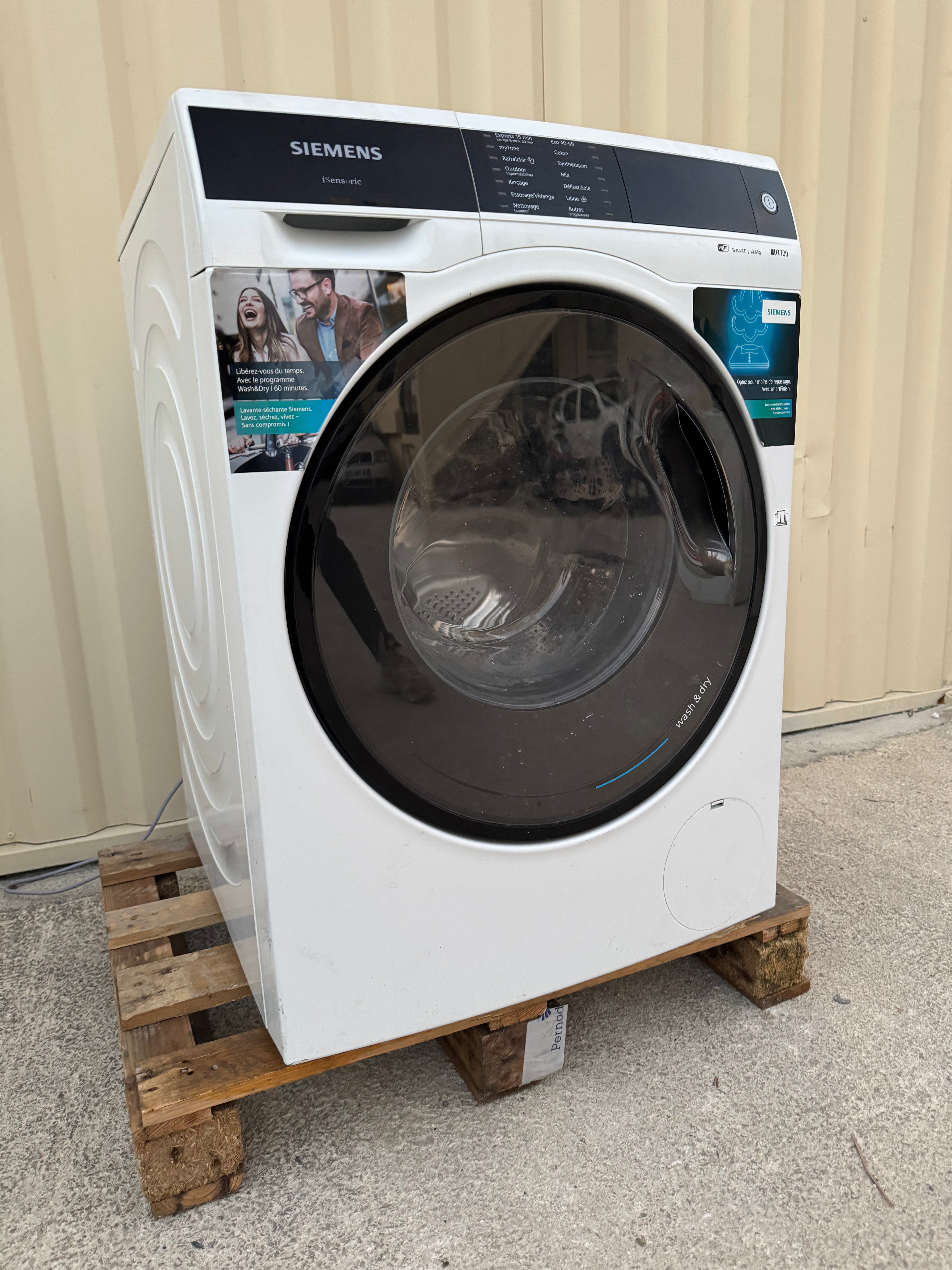 Lave-Linge Séchant SIEMENS 10/6 Kg GARANTIE 1 AN