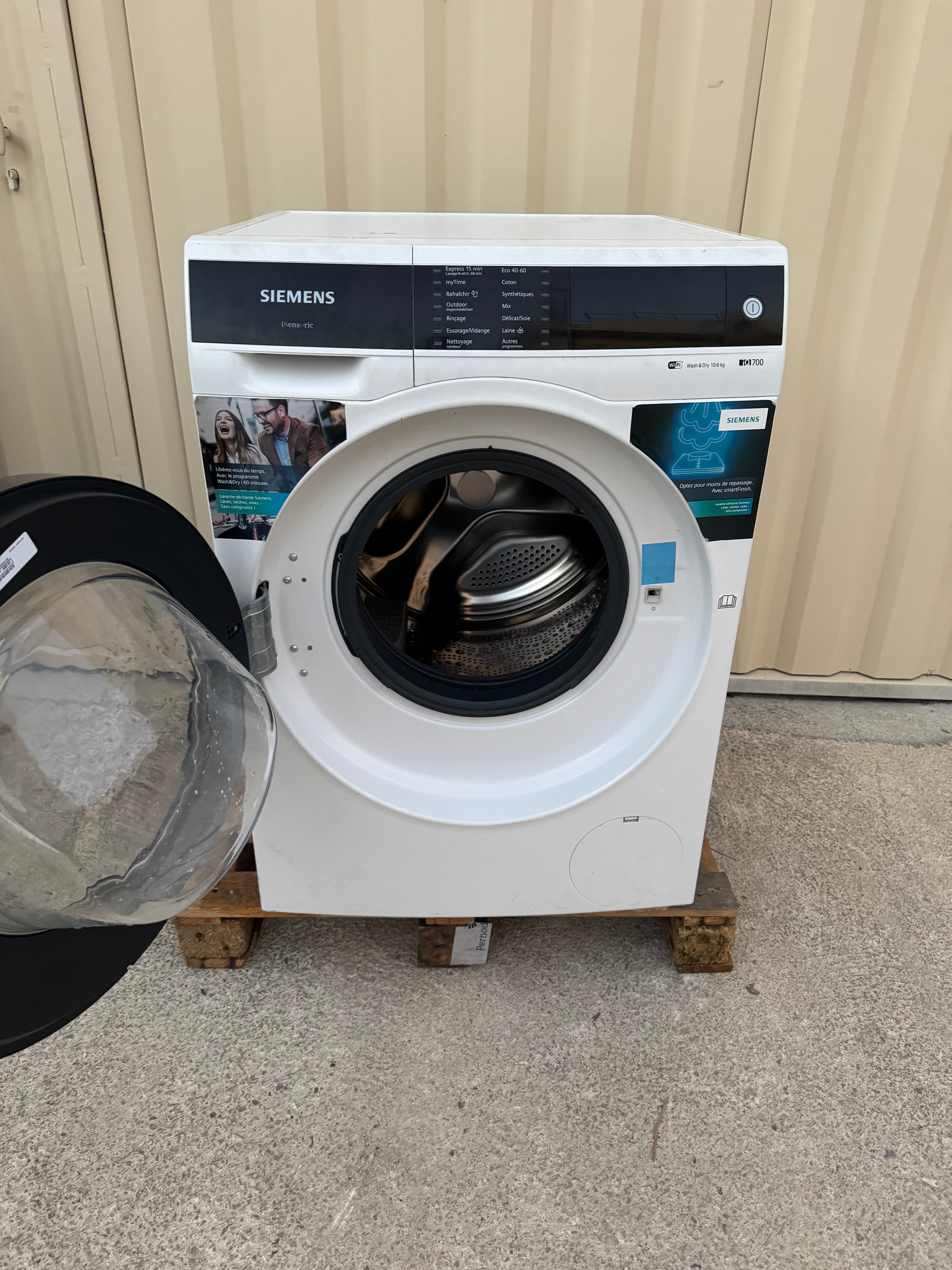 Lave-Linge Séchant SIEMENS 10/6 Kg GARANTIE 1 AN