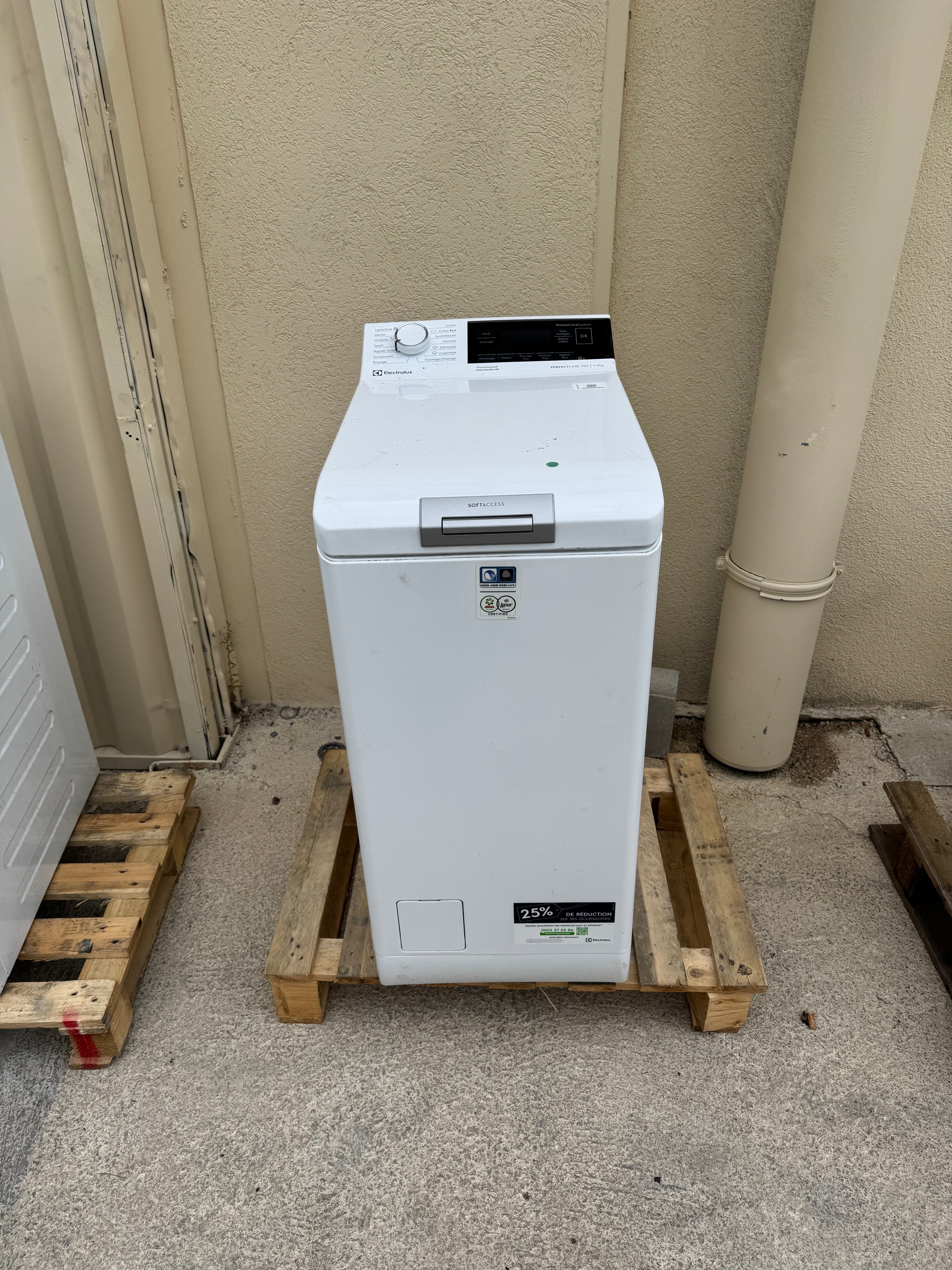 Lave-Linge Top ELECTROLUX 6 Kg GARANTIE 1 AN