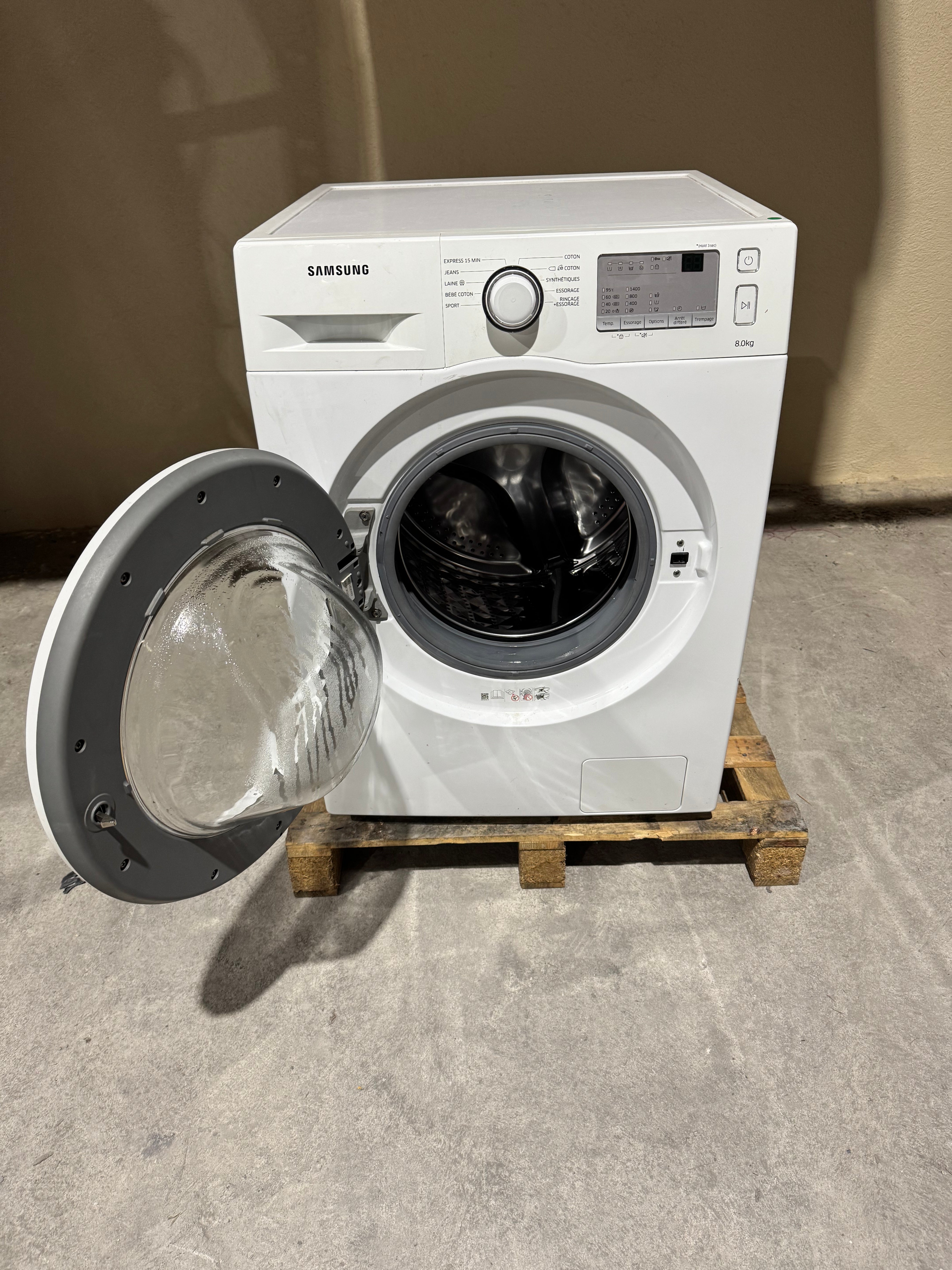Lave-Linge SAMSUNG 8 Kg GARANTIE 1 AN