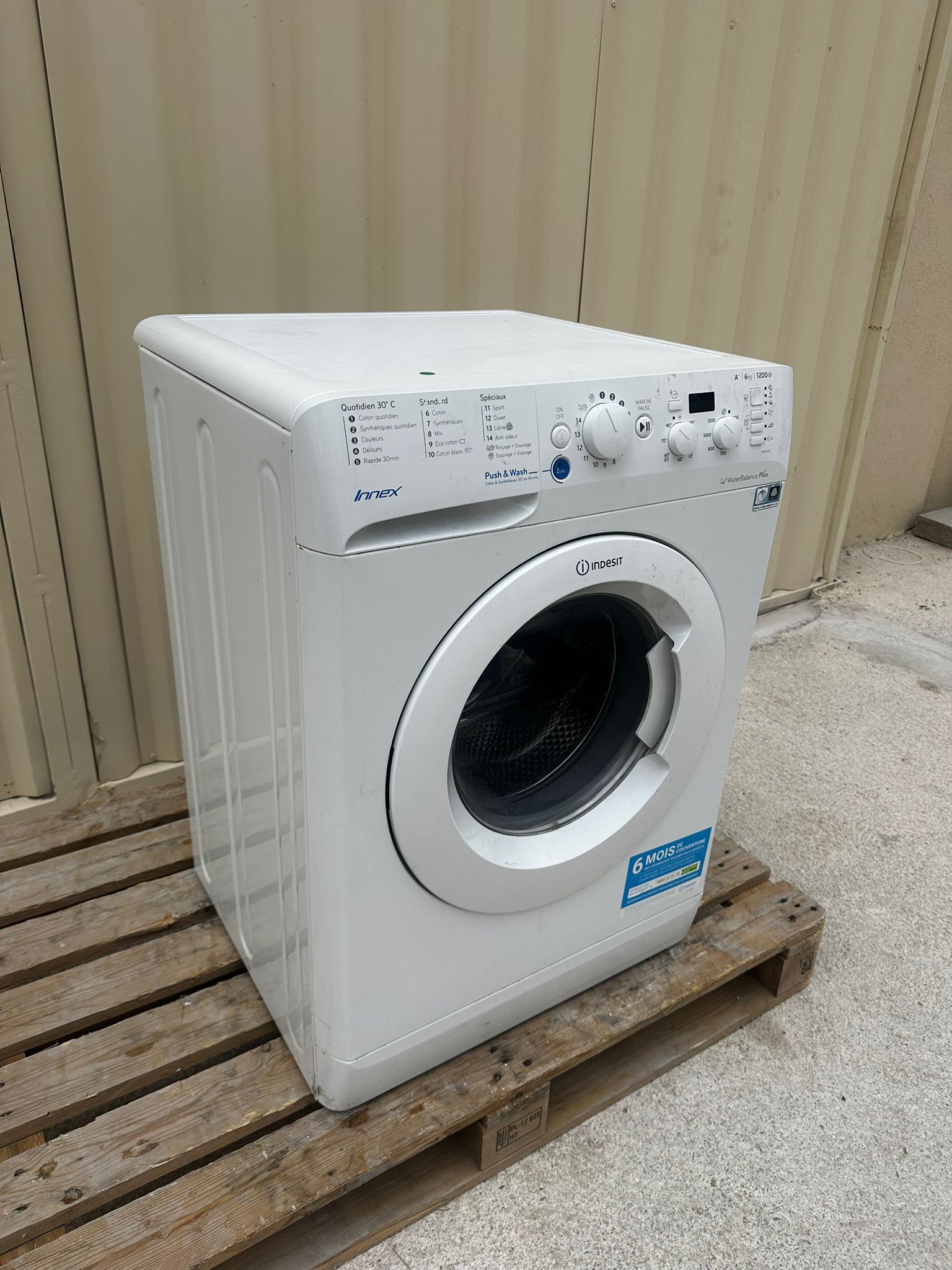 Lave-Linge INDESIT 6 Kg GARANTIE 1 AN