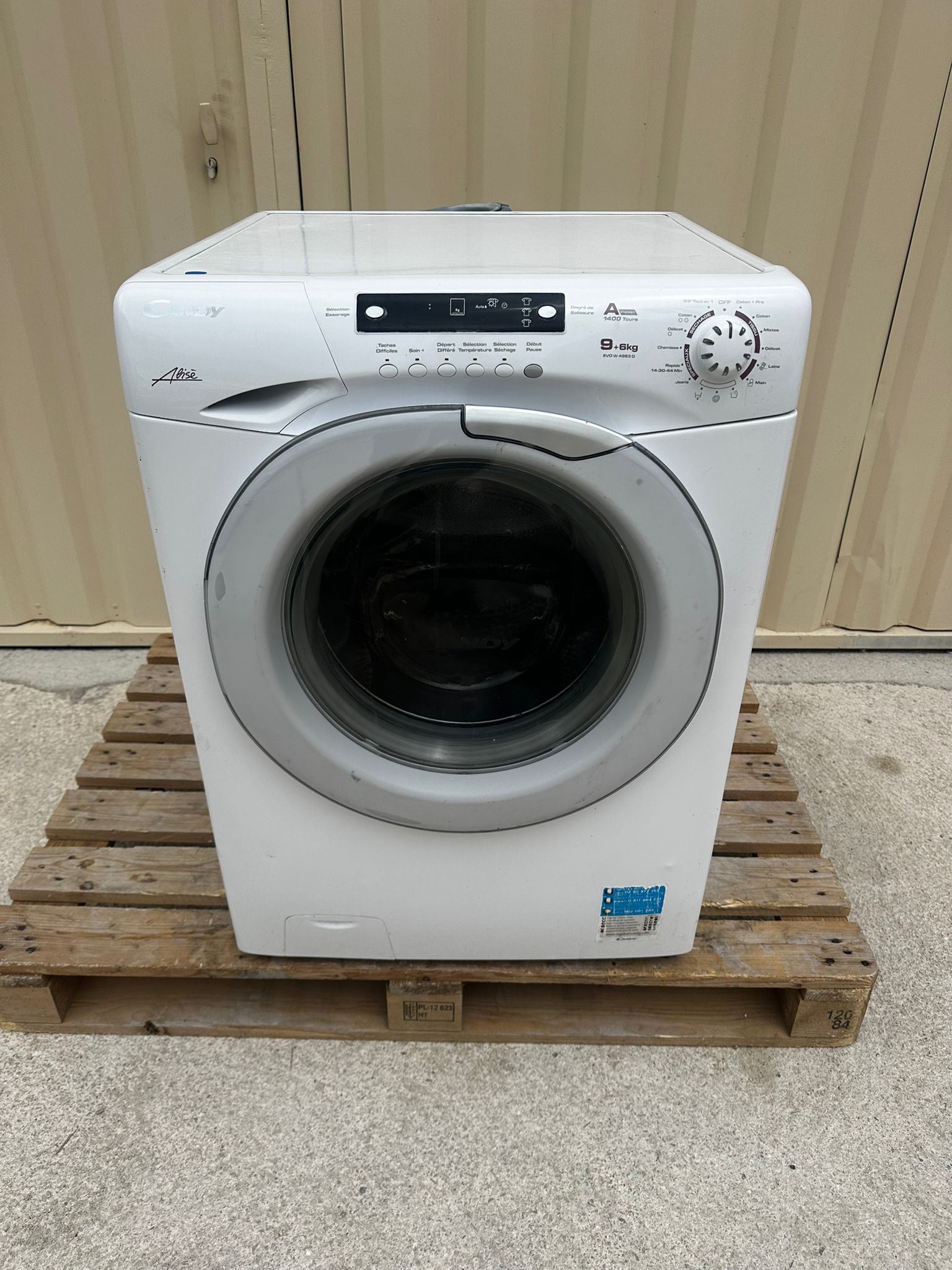 Lave-Linge Séchant CANDY 9 + 6 Kg GARANTIE 1 AN