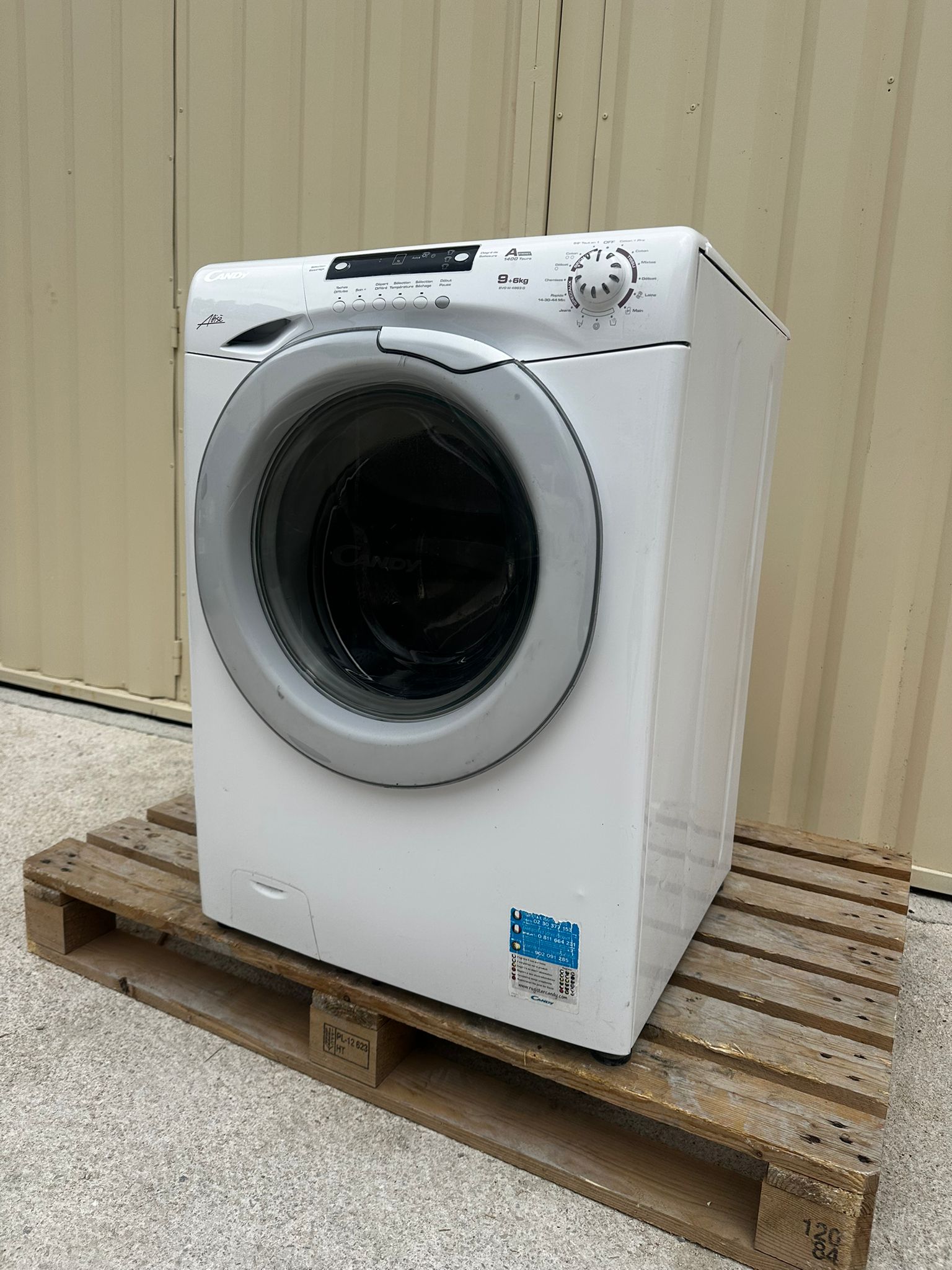 Lave-Linge Séchant CANDY 9 + 6 Kg GARANTIE 1 AN