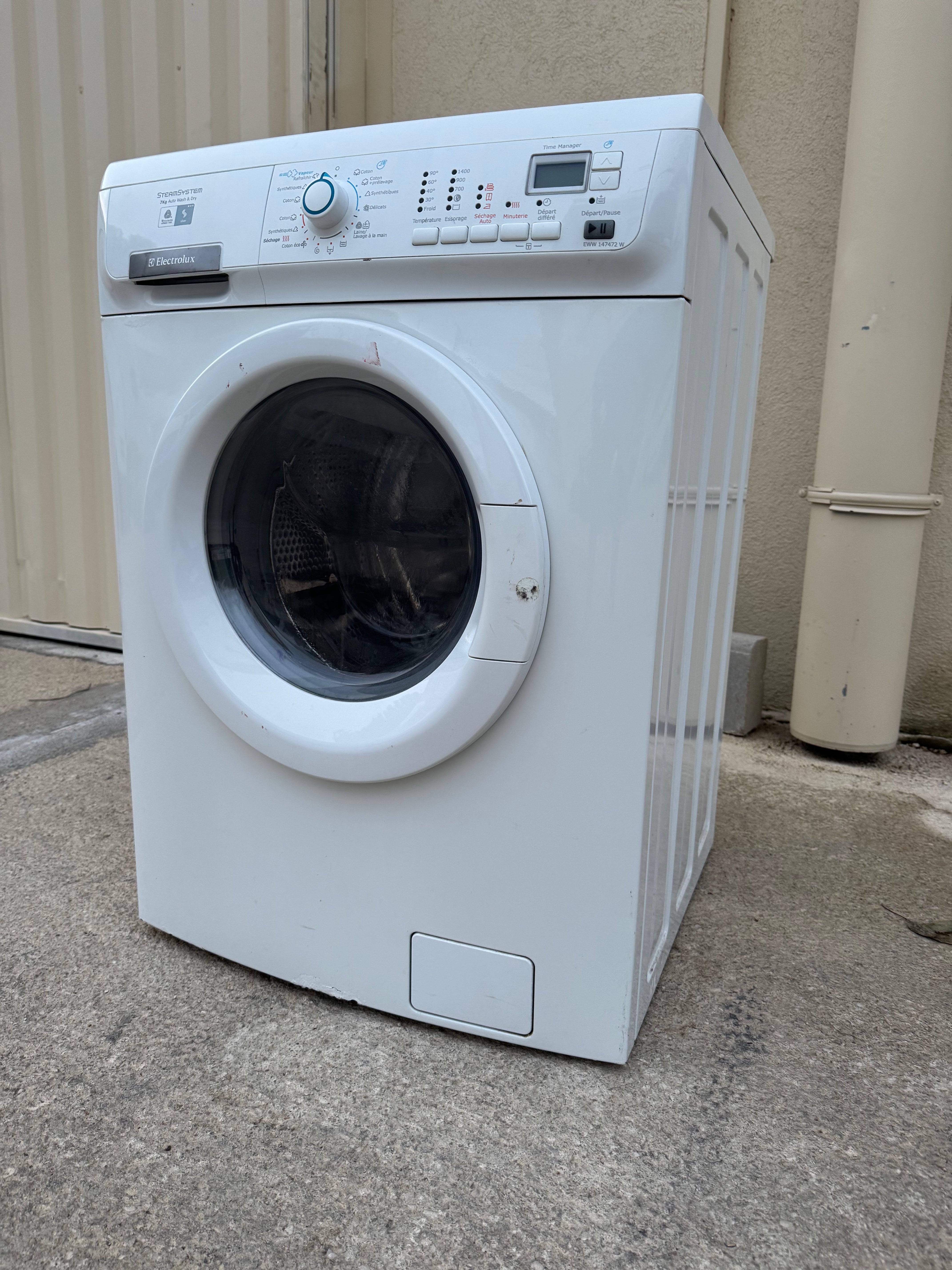Lave-Linge Séchant ELECTROLUX 7 / 5 Kg GARANTIE 1 AN