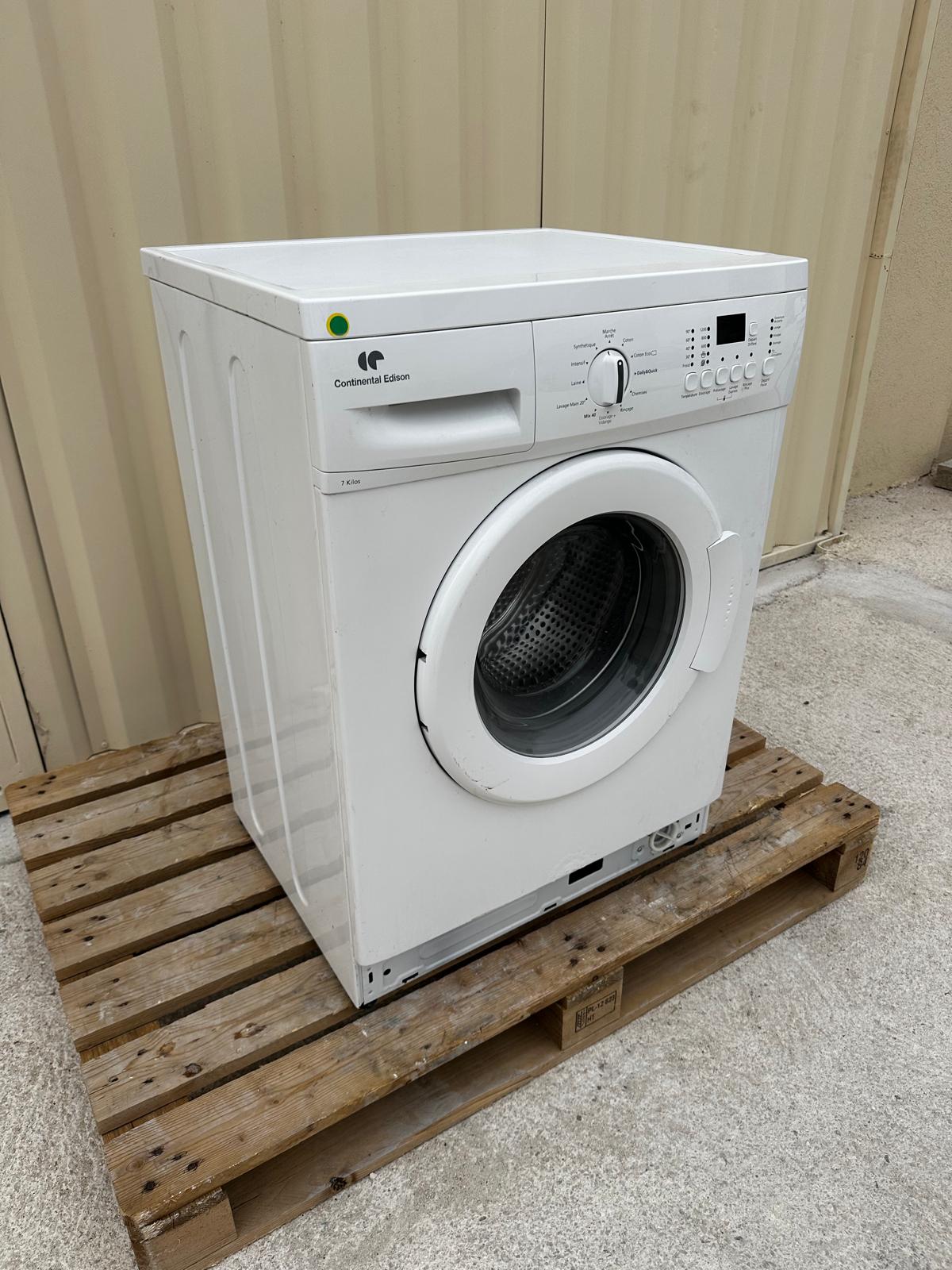 Lave-Linge CONTINENTAL EDISON 7 Kg GARANTIE 1 AN