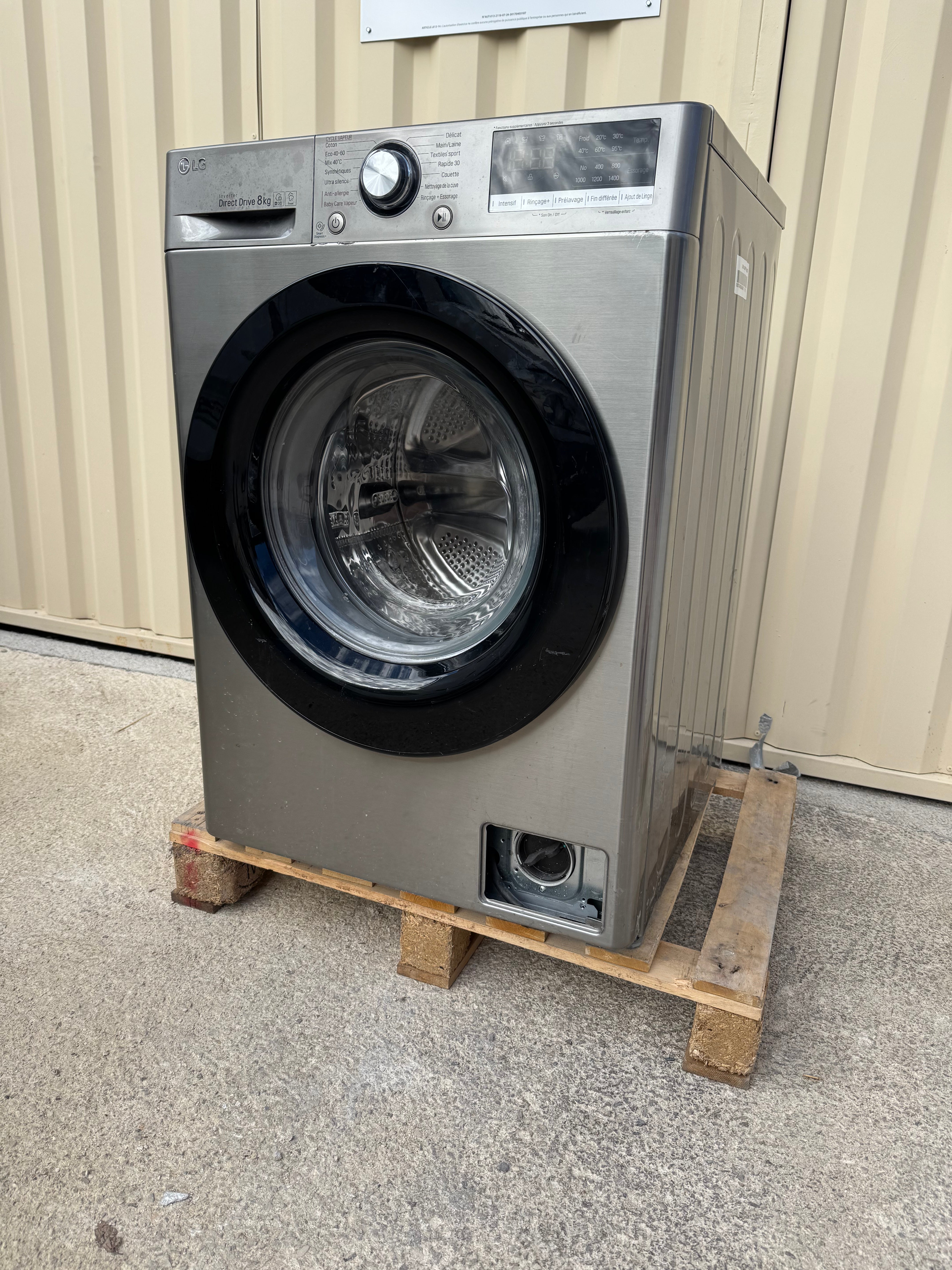 Lave-Linge LG 8 Kg GARANTIE 1 AN