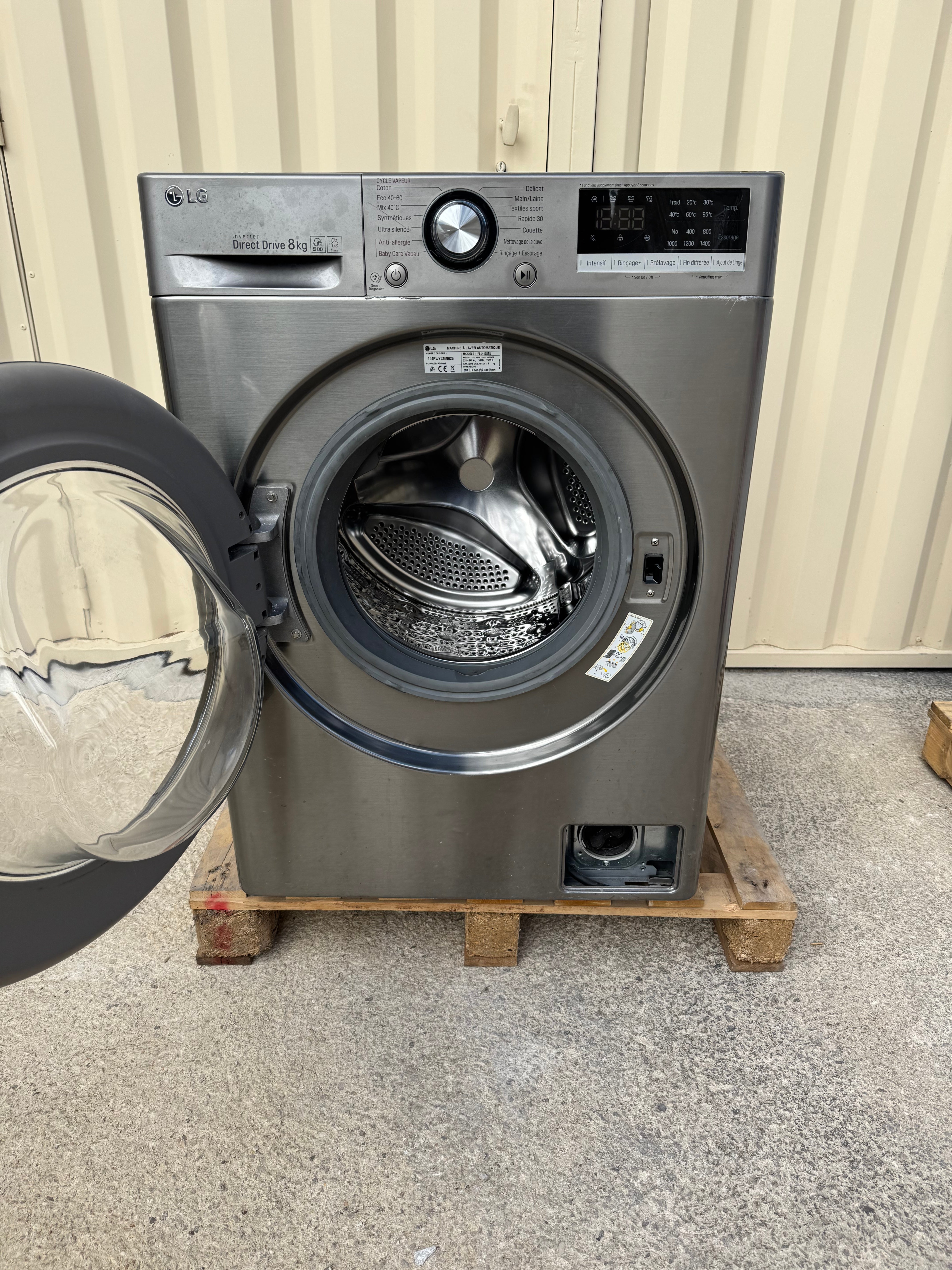 Lave-Linge LG 8 Kg GARANTIE 1 AN