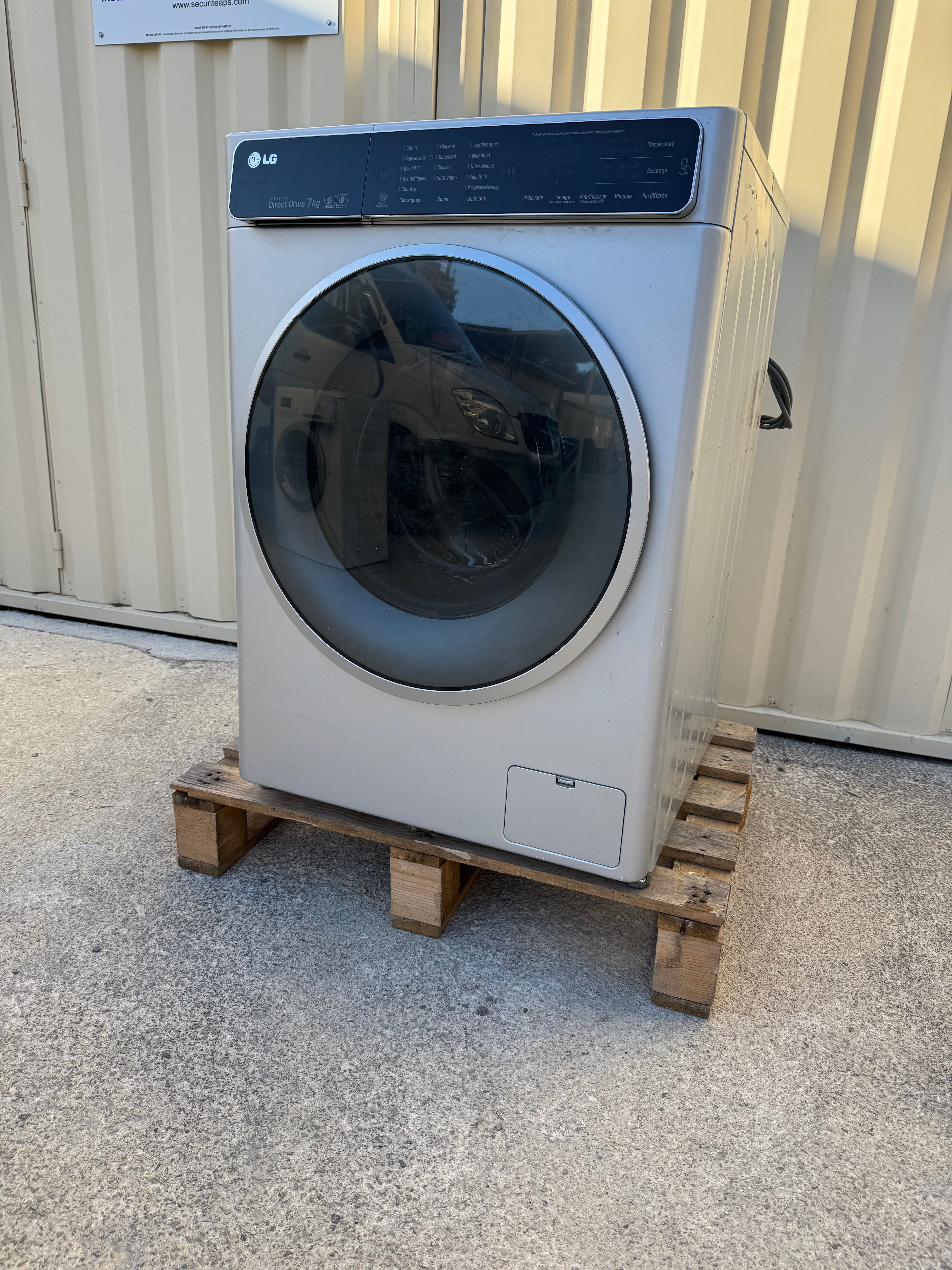 Lave-Linge LG 7 Kg GARANTIE 1 AN