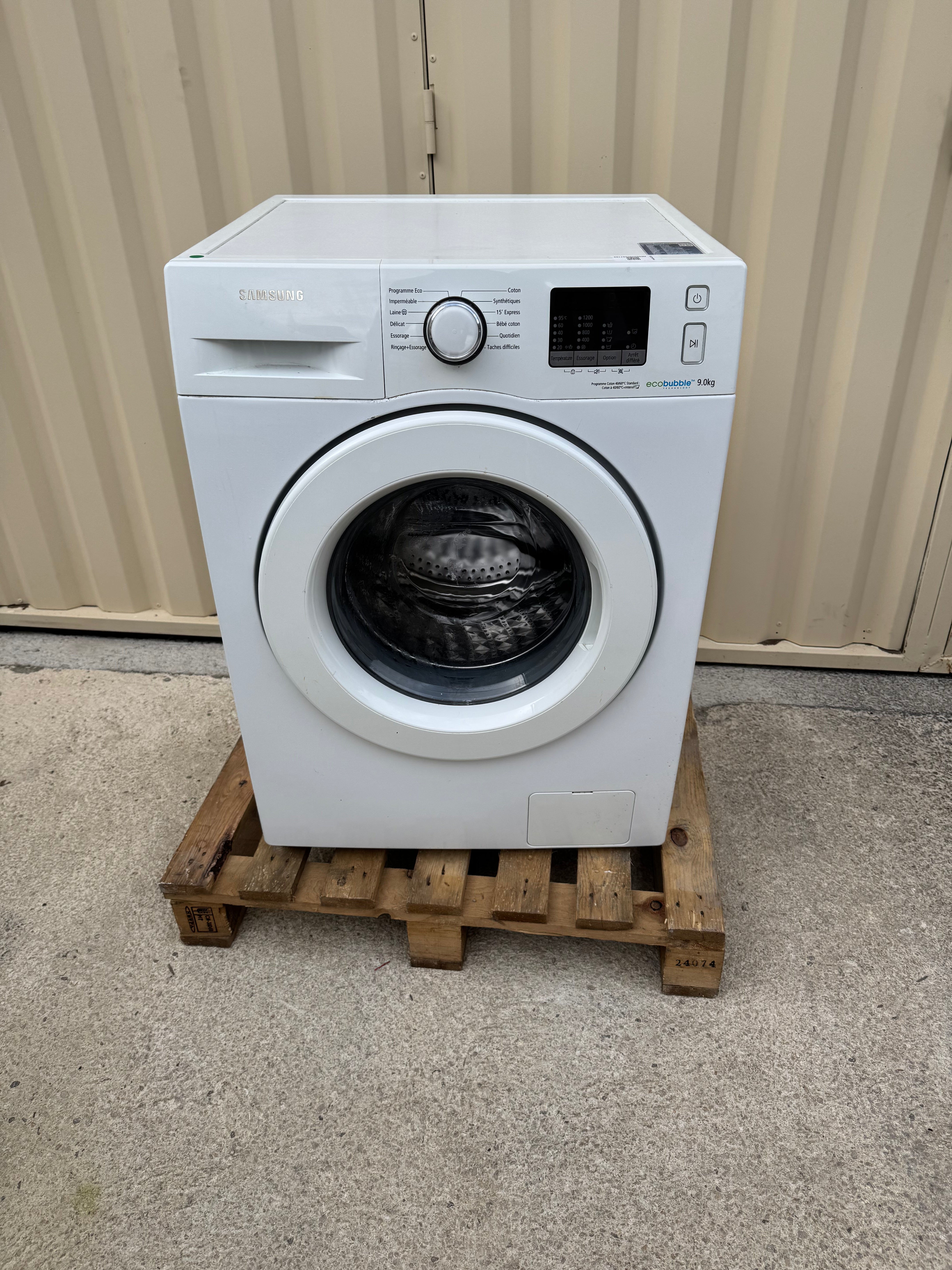 Lave-Linge SAMSUNG 9 Kg GARANTIE 1 AN