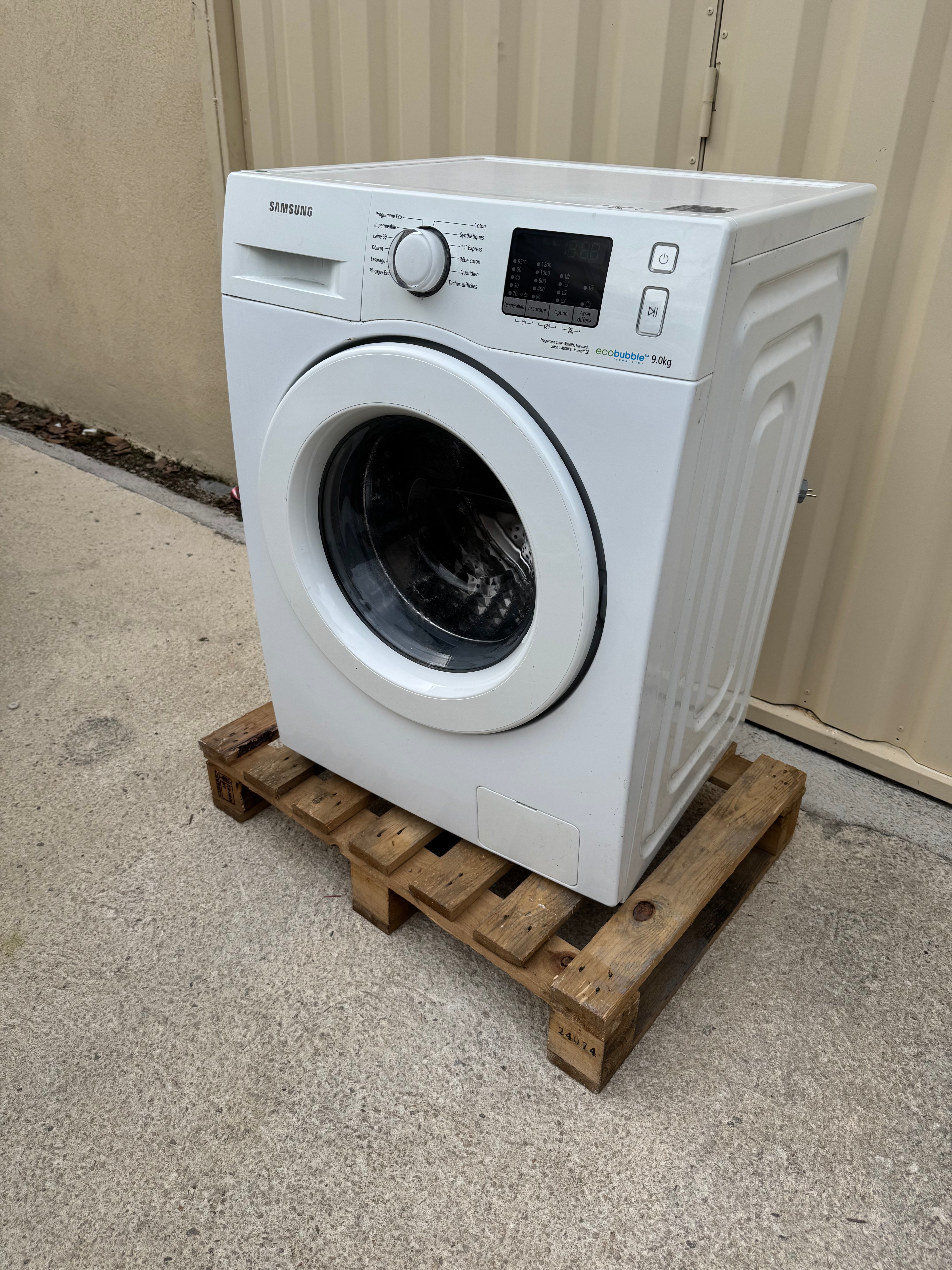 Lave-Linge SAMSUNG 9 Kg GARANTIE 1 AN