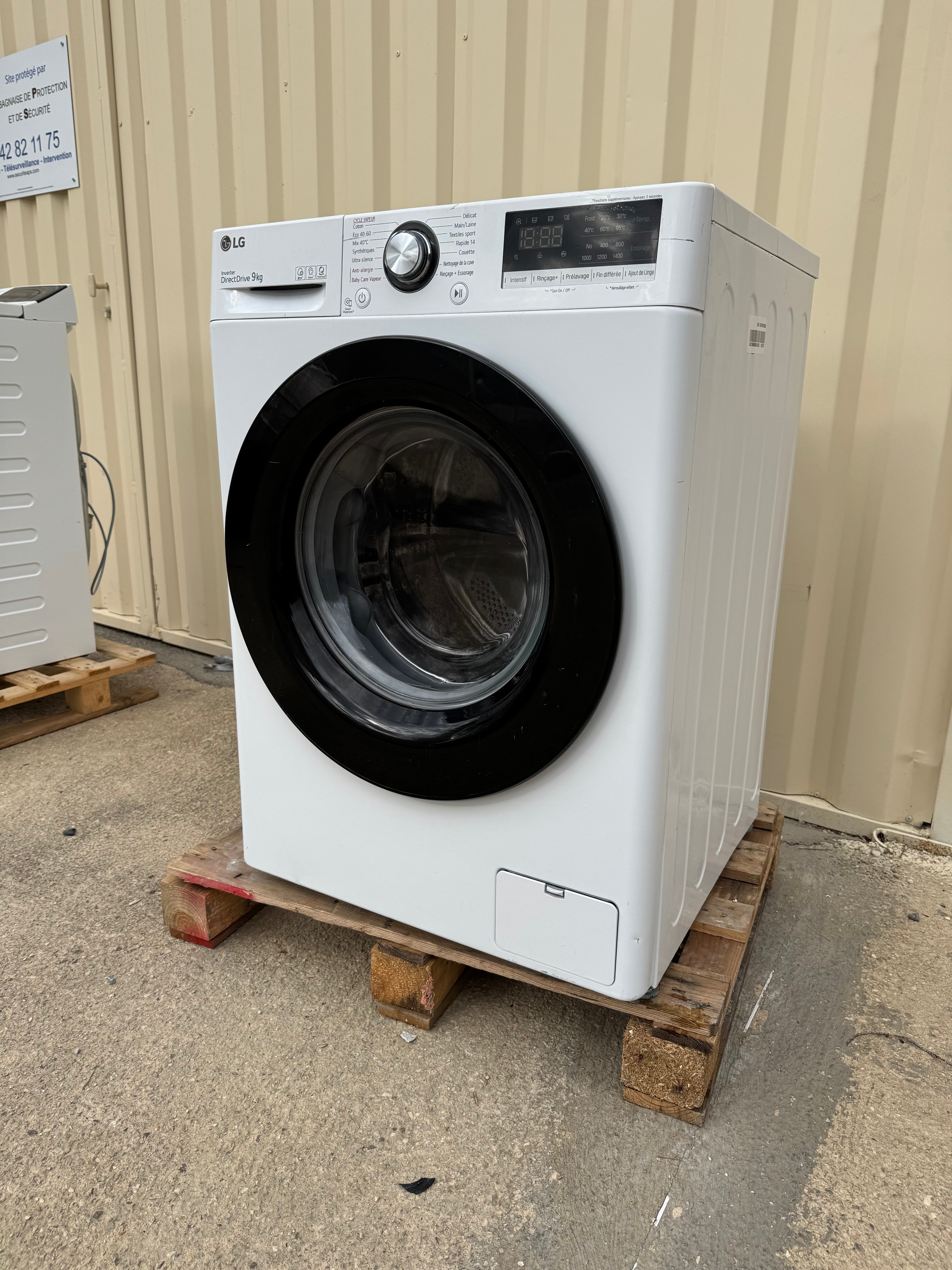 Lave-Linge LG 9 Kg DirectDrive GARANTIE 1 AN