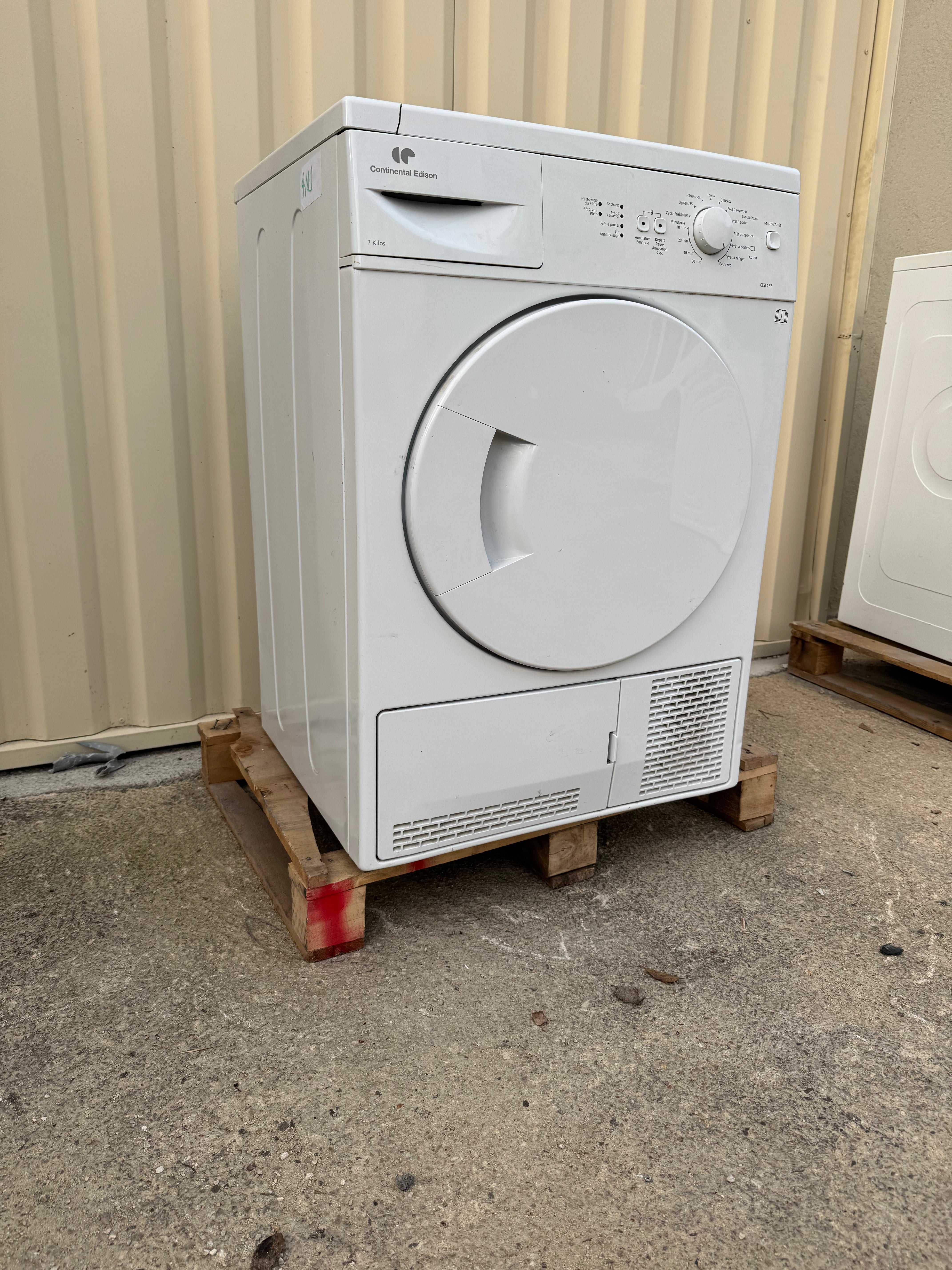 Sèche-Linge CONTINENTAL-EDISON 7 Kg GARANTIE 1 AN