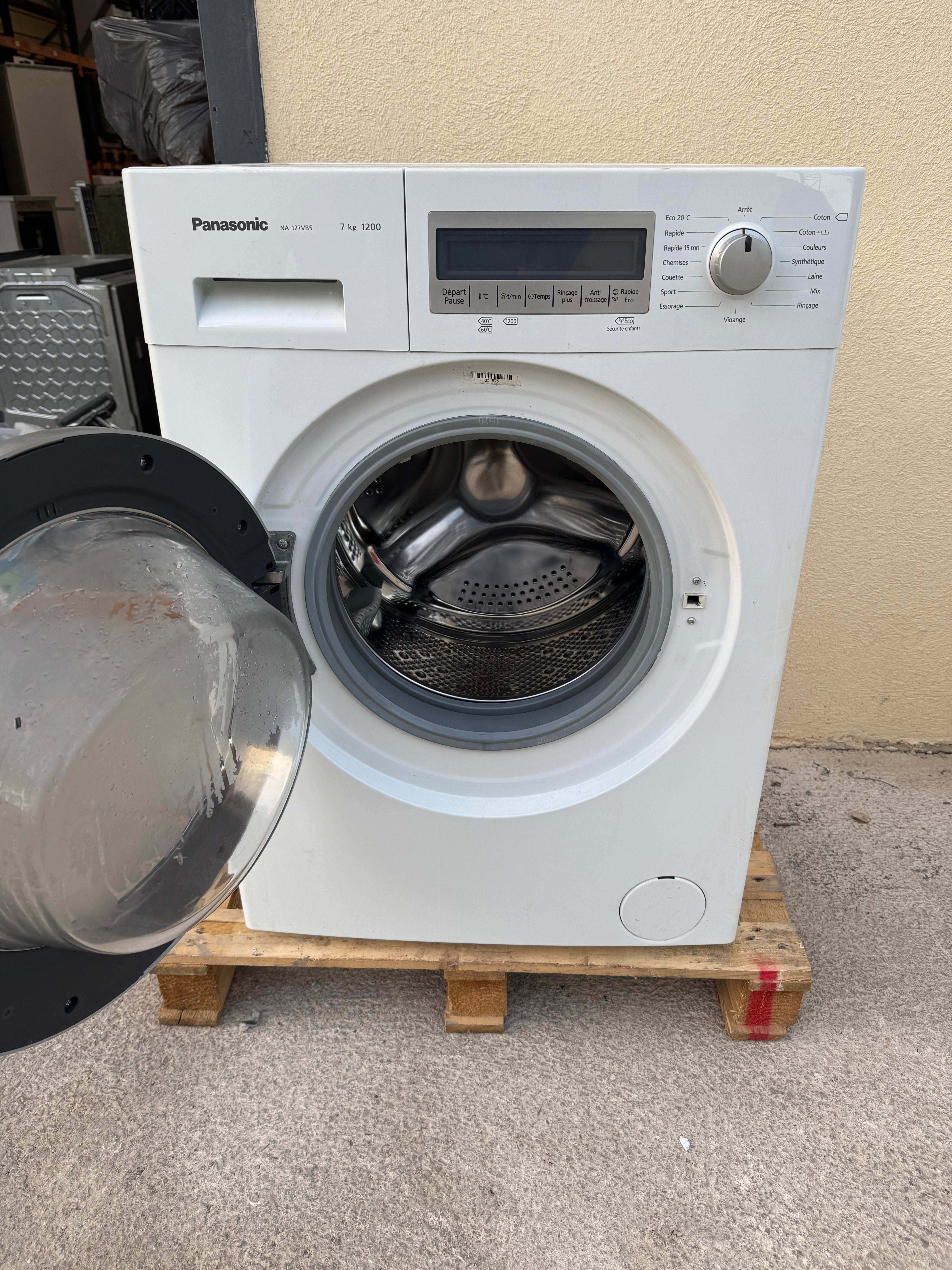 Lave-Linge PANASONIC 7 Kg GARANTIE 1 AN