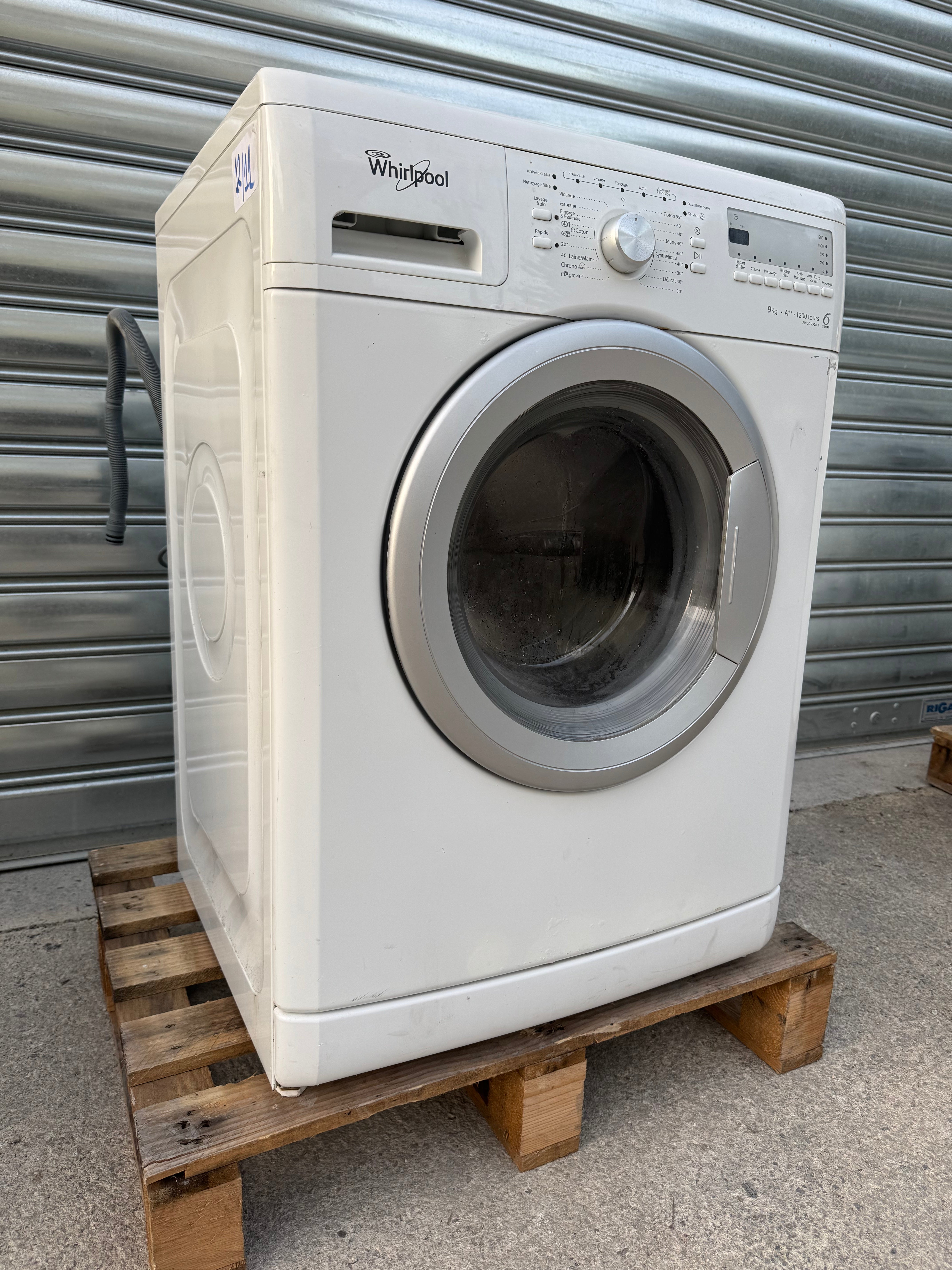 Lave-Linge WHIRLPOOL 9 Kg GARANTIE 1 AN