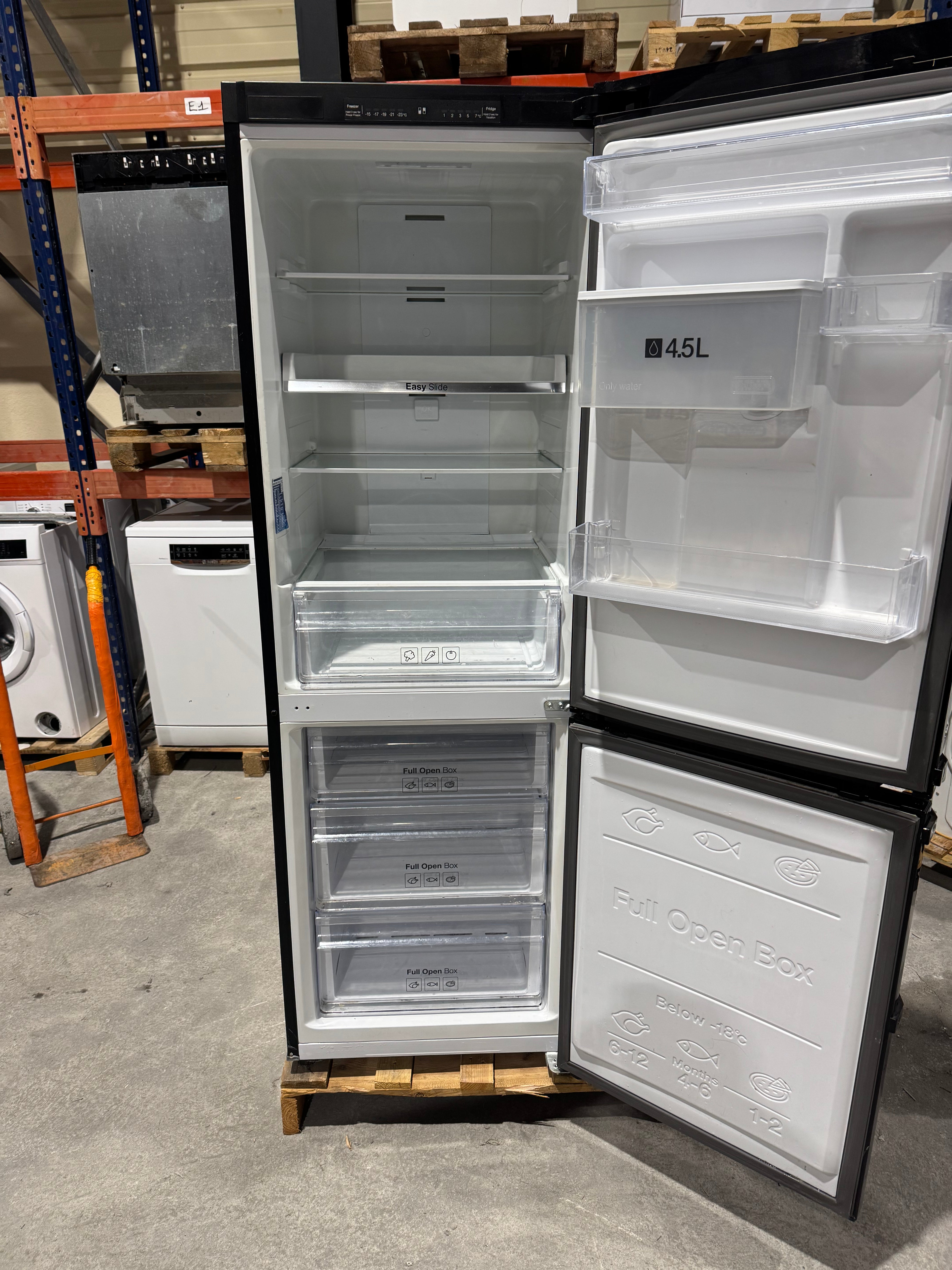 Frigo Combiné SAMSUNG Froid Ventilé / Noir Brillant GARANTIE 1 AN