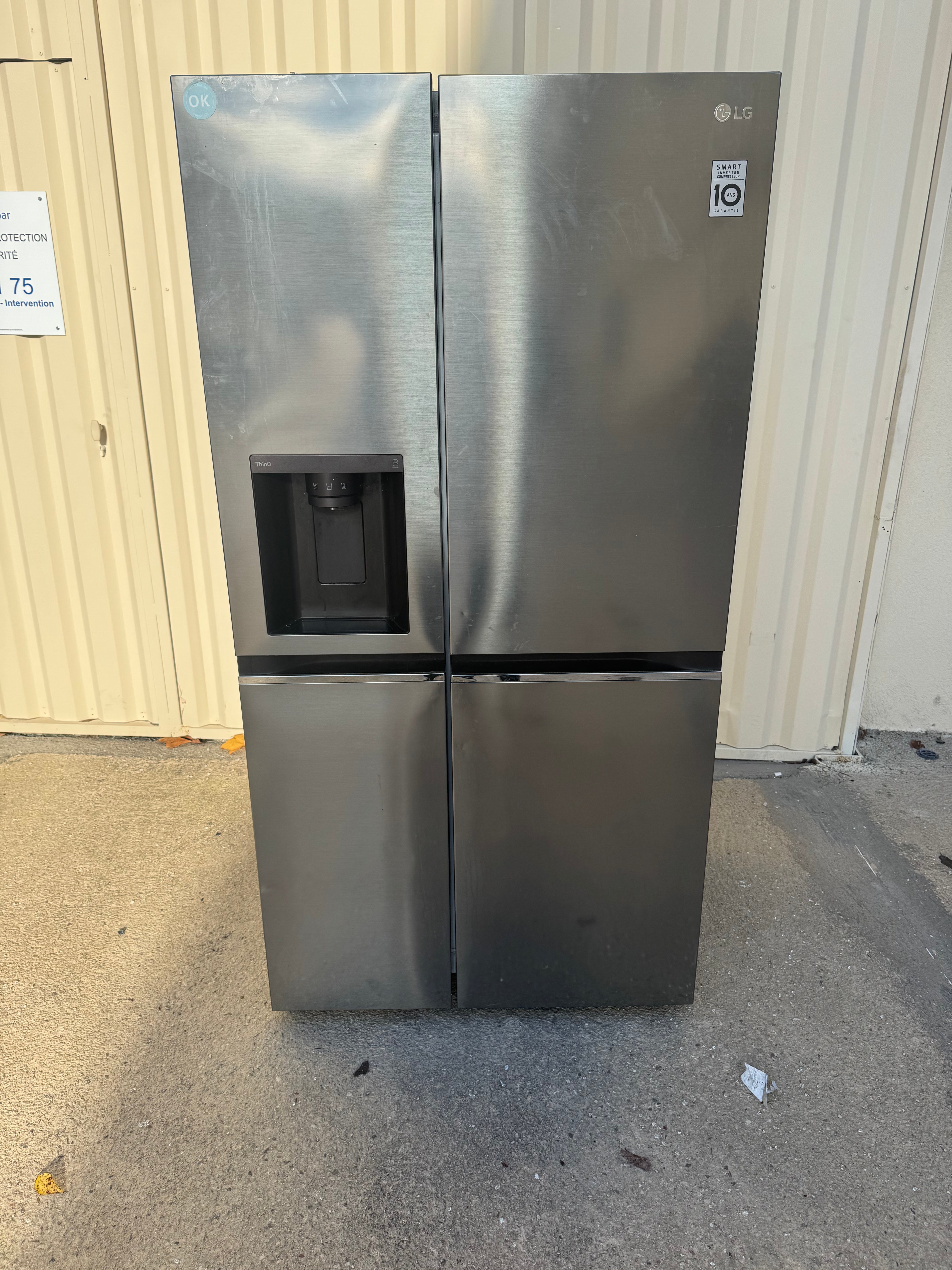 Frigo Américain LG Avec Eau Fraîche et Glaçons GARANTIE 1 AN