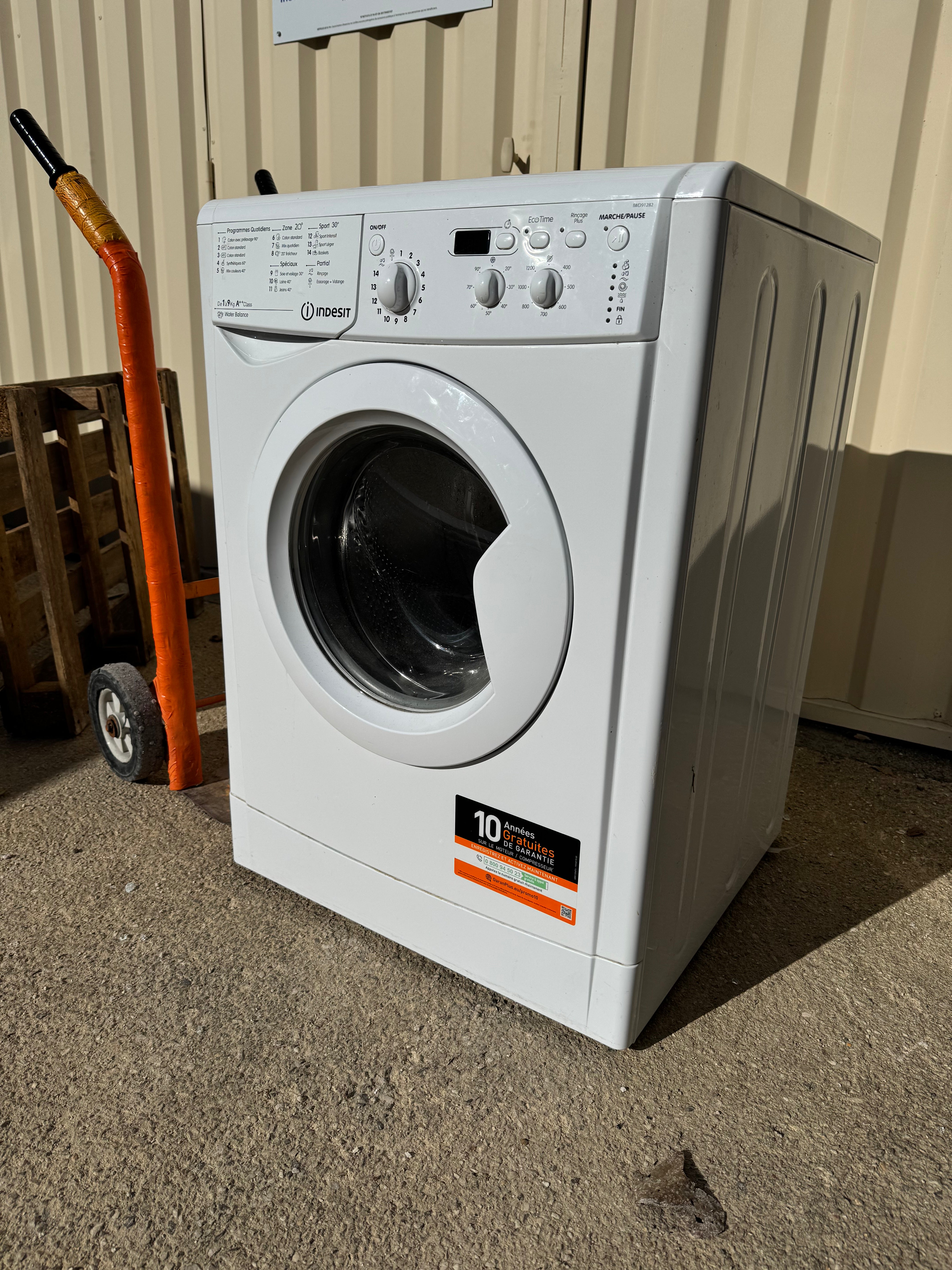 Lave-Linge INDESIT 9 Kg GARANTIE 1 AN