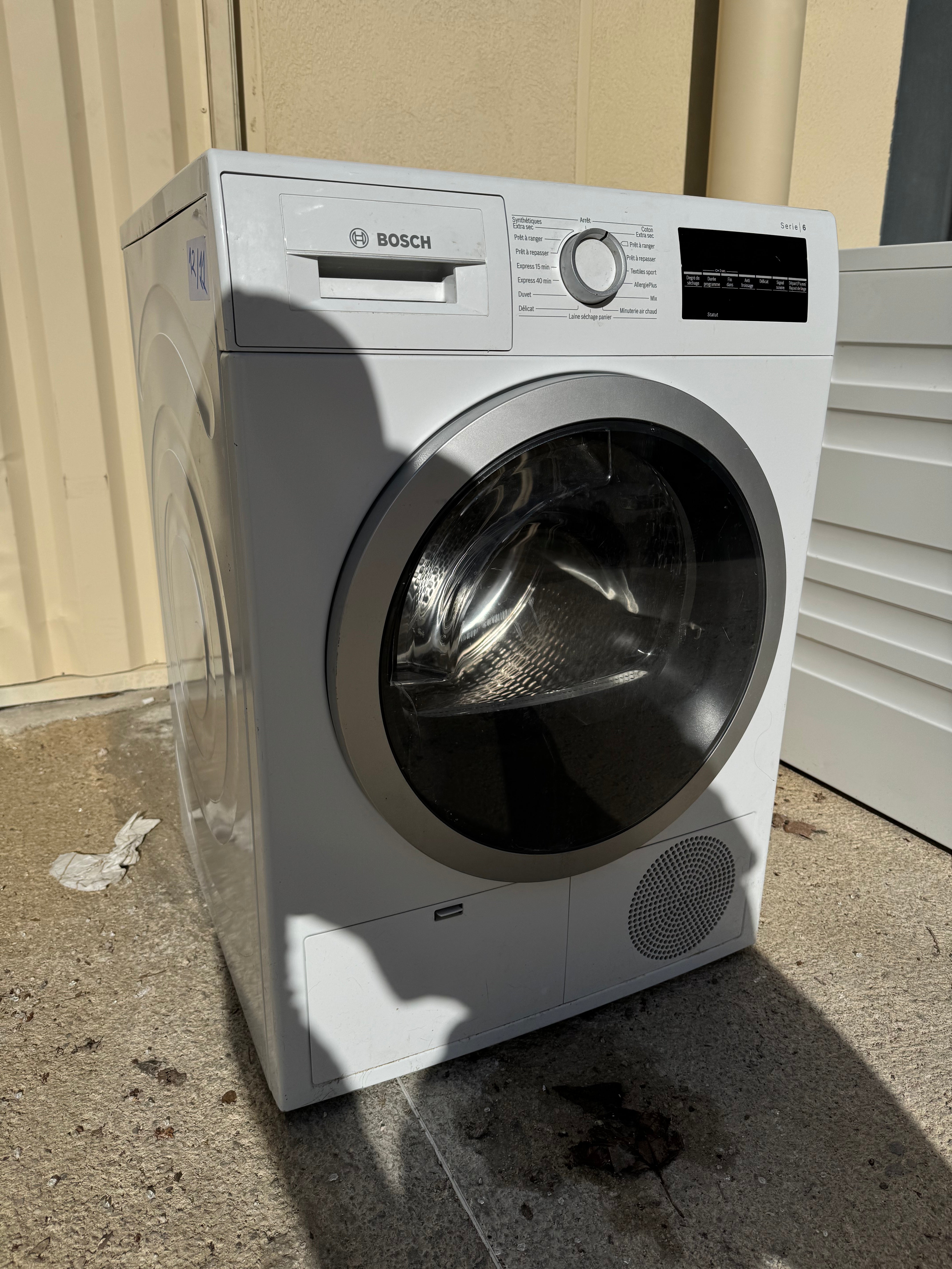 Sèche-Linge BOSCH 9 KG GARANTIE 1 AN