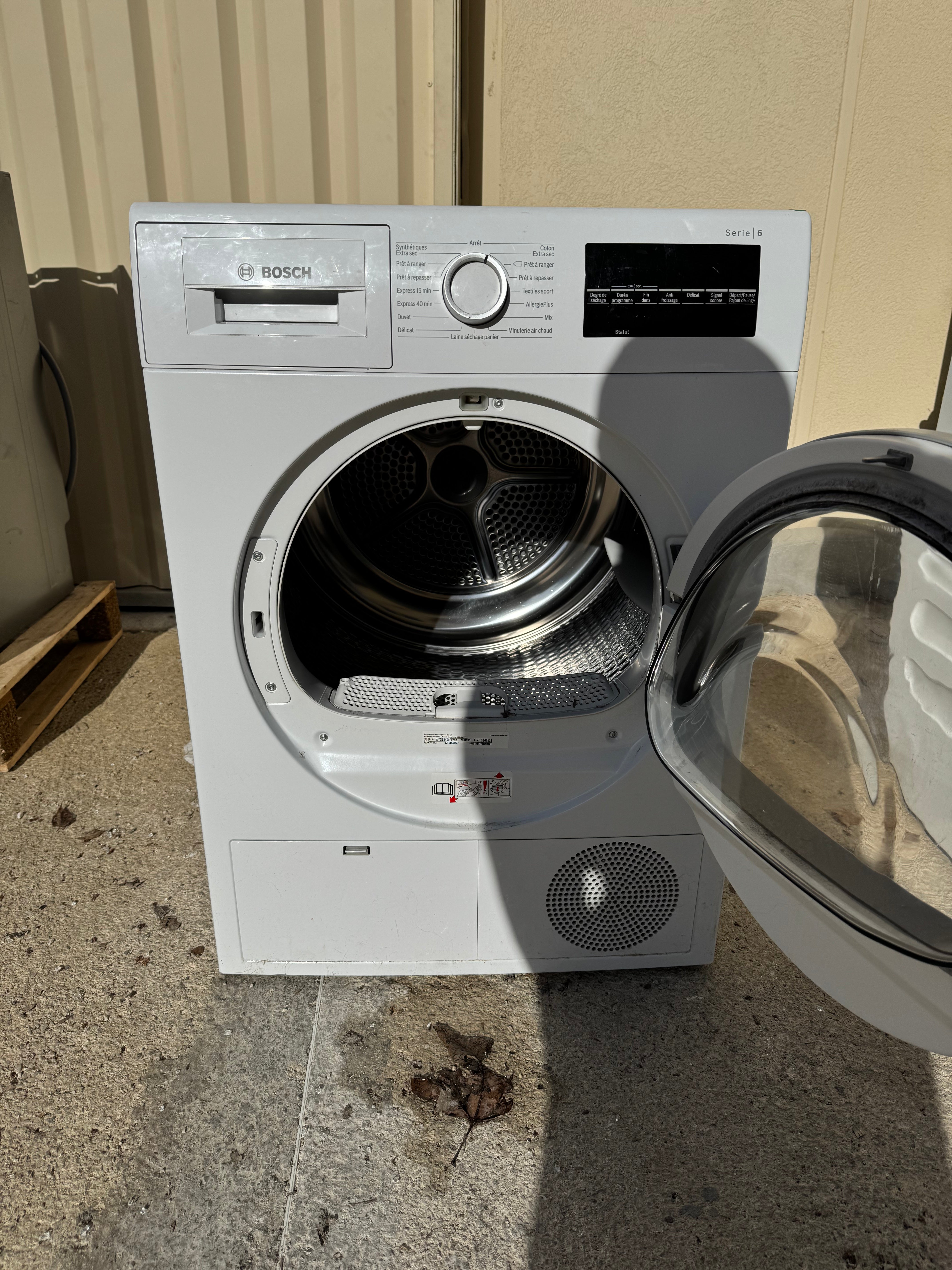 Sèche-Linge BOSCH 9 KG GARANTIE 1 AN