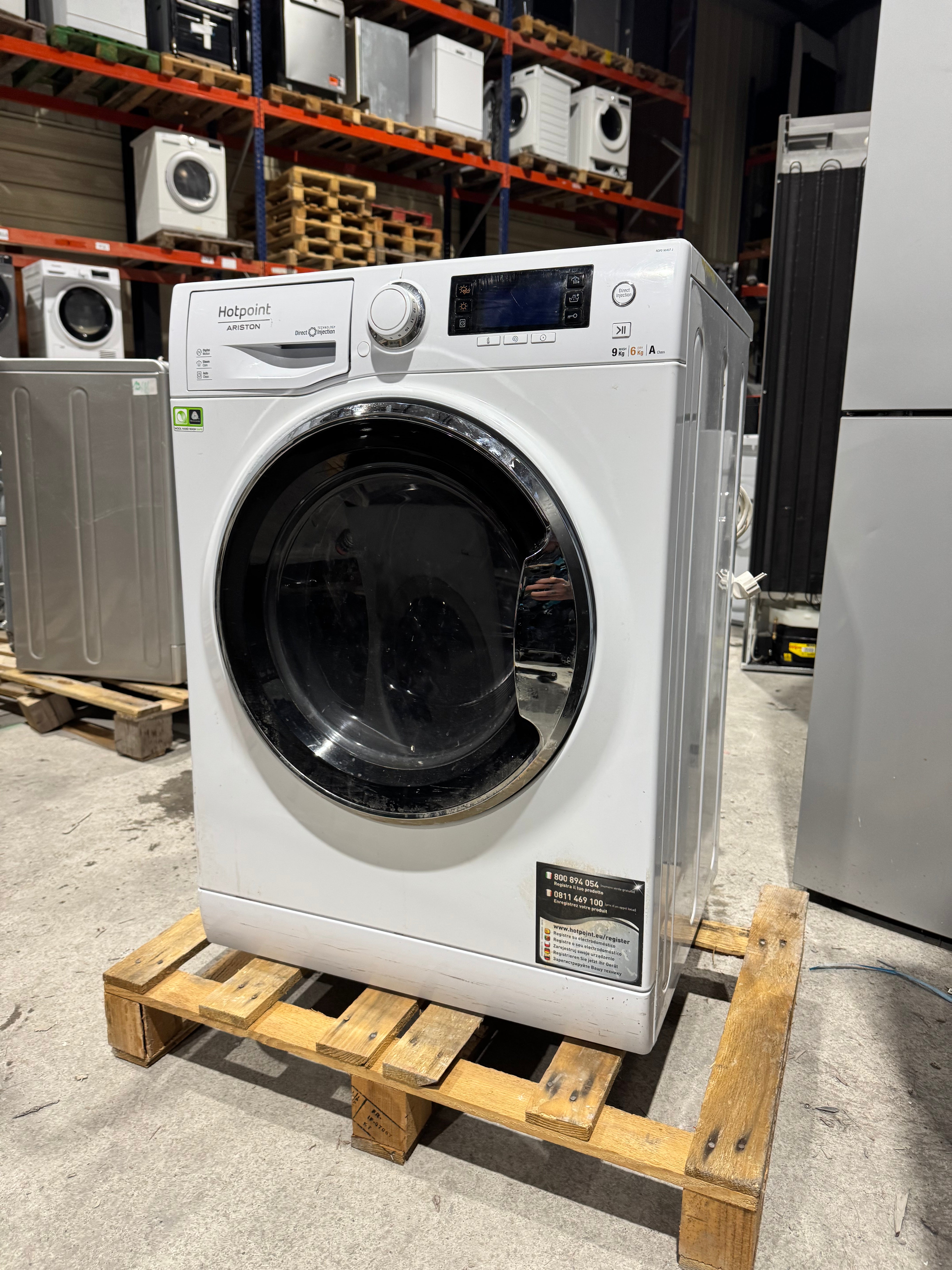 Lave-Linge Séchant HOTPOINT-ARISTON 9 / 6 Kg GARANTIE 1 AN