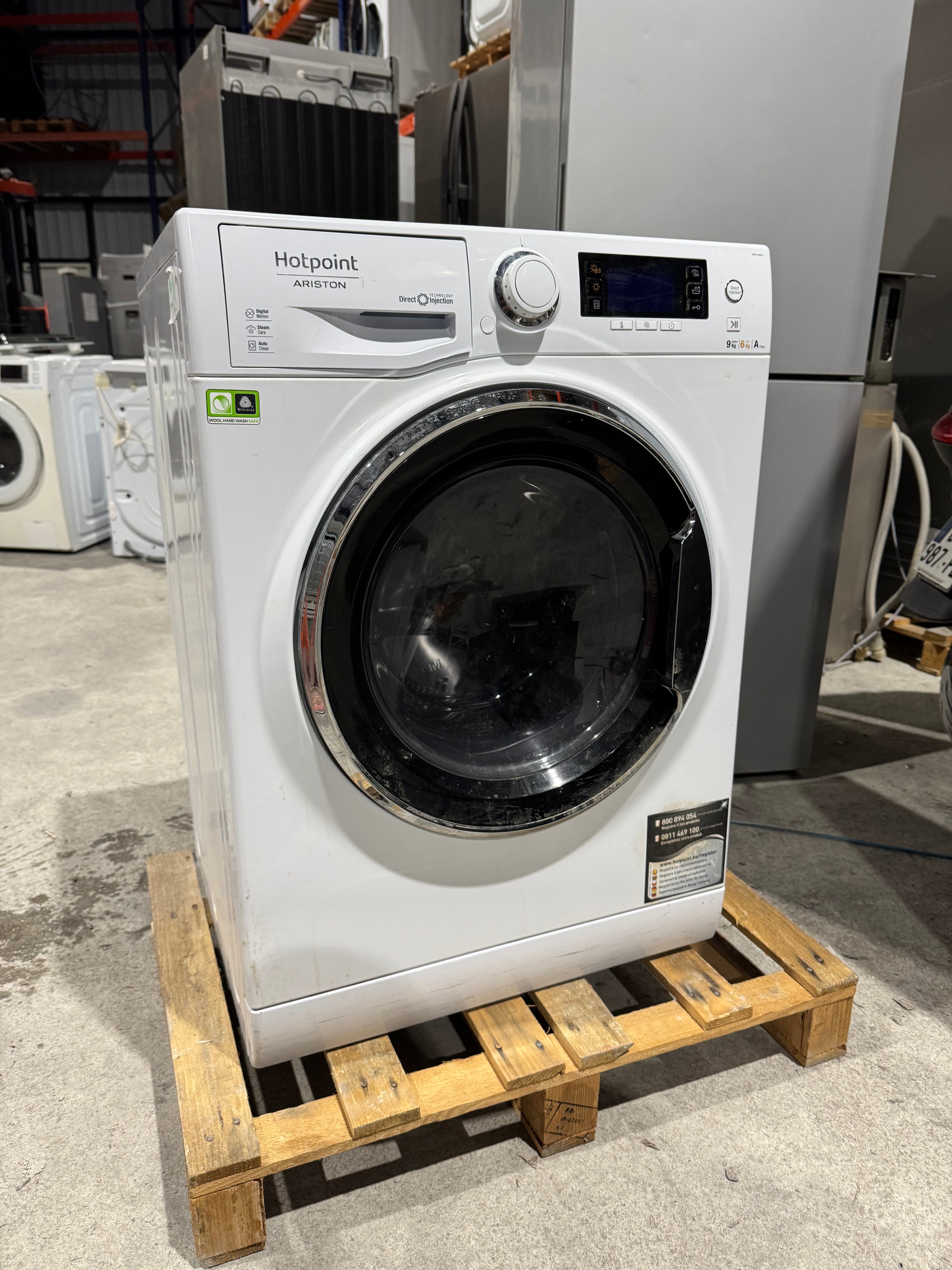 Lave-Linge Séchant HOTPOINT-ARISTON 9 / 6 Kg GARANTIE 1 AN