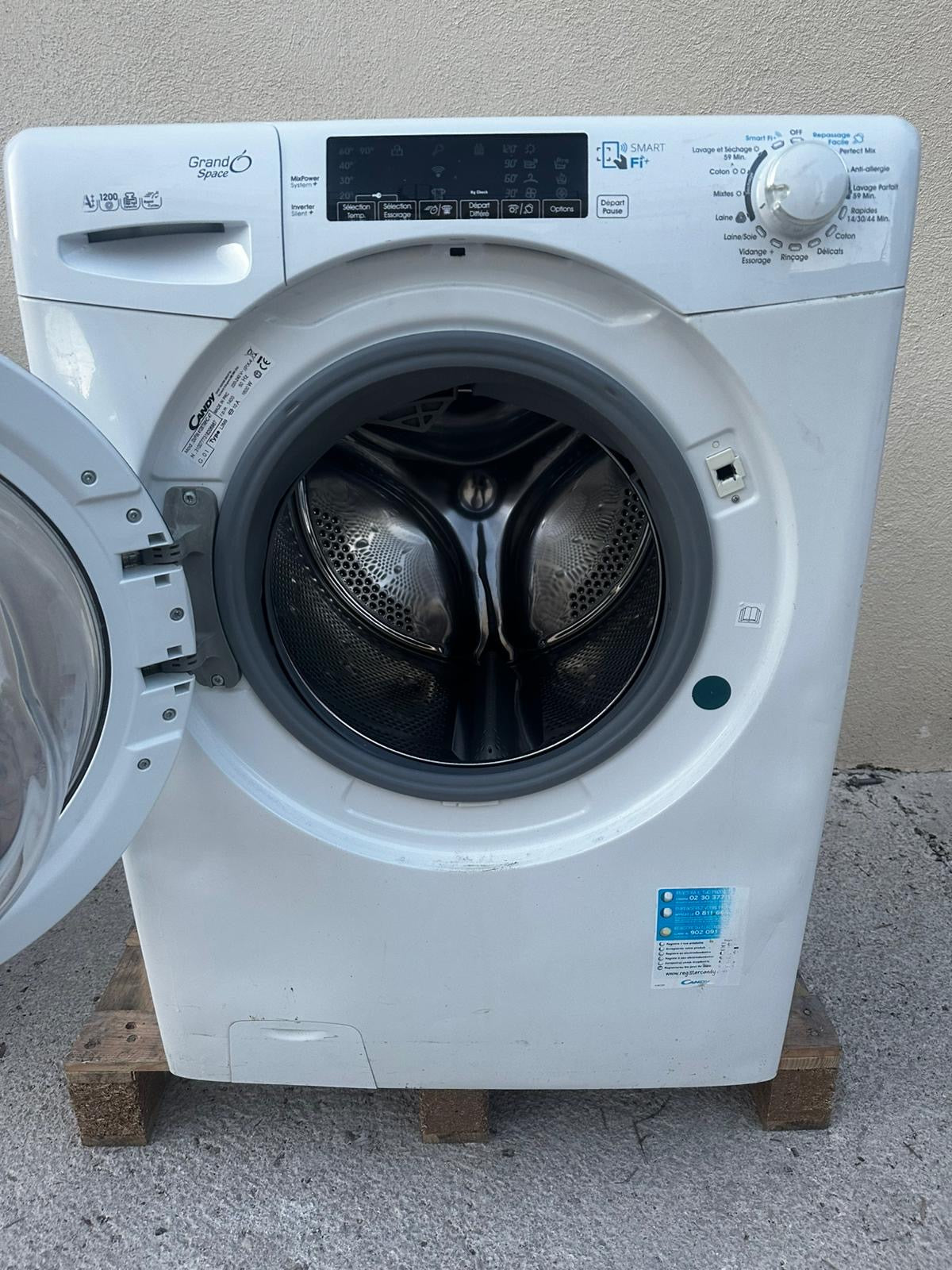 Lave-Linge Séchant CANDY 12 / 8 Kg GARANTIE 1 AN