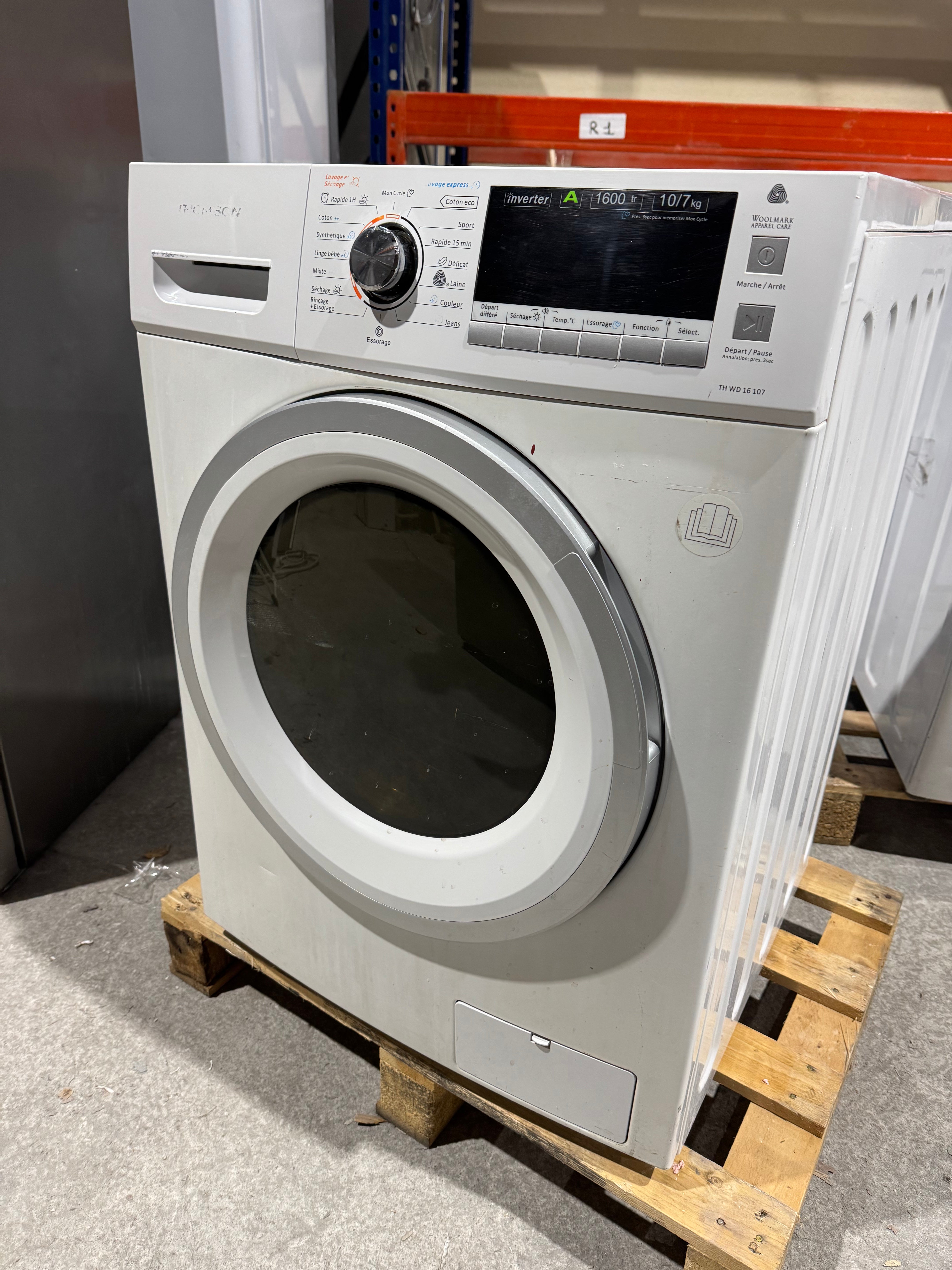 Lave-Linge Séchant THOMSON 10 / 7 Kg GARANTIE 1 AN